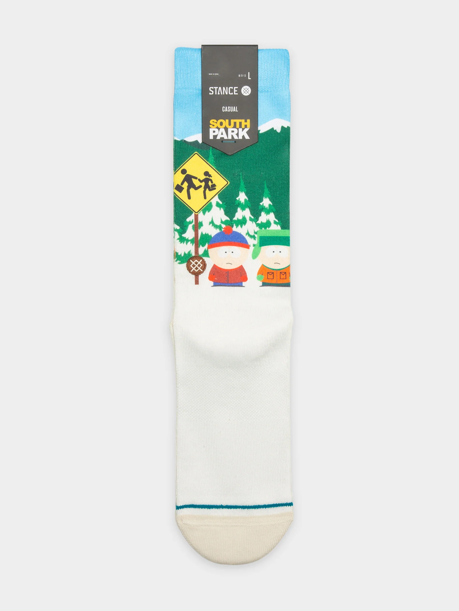 1 Pair of Bus Stop South Park Socks