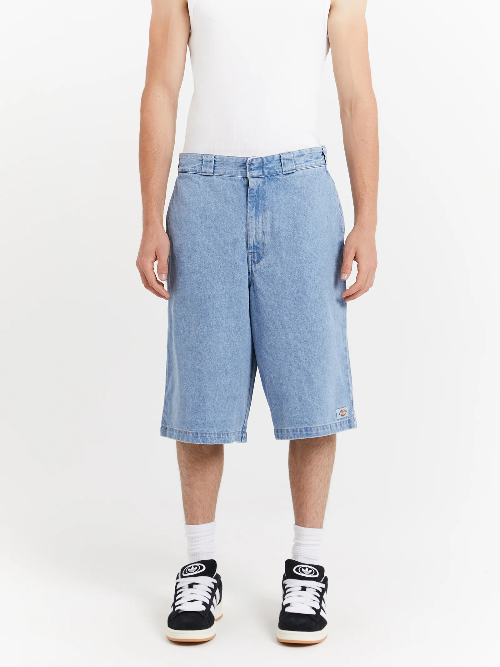 13" Denim Multi Pocket Shorts