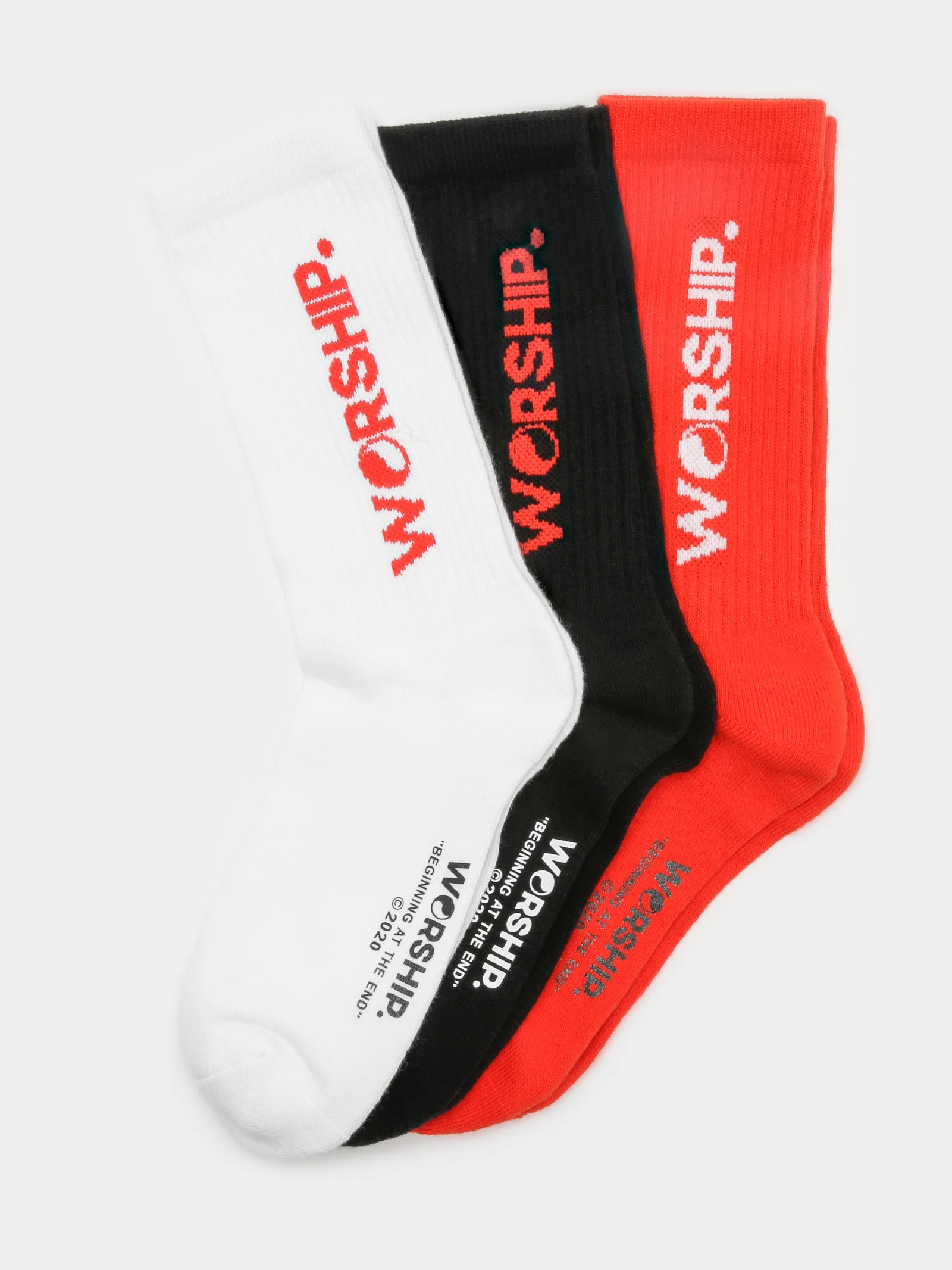 3 Pairs of Organic Core Socks