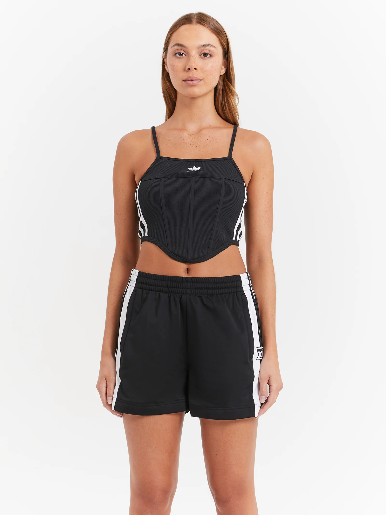3 Stripes Bra Crop Top