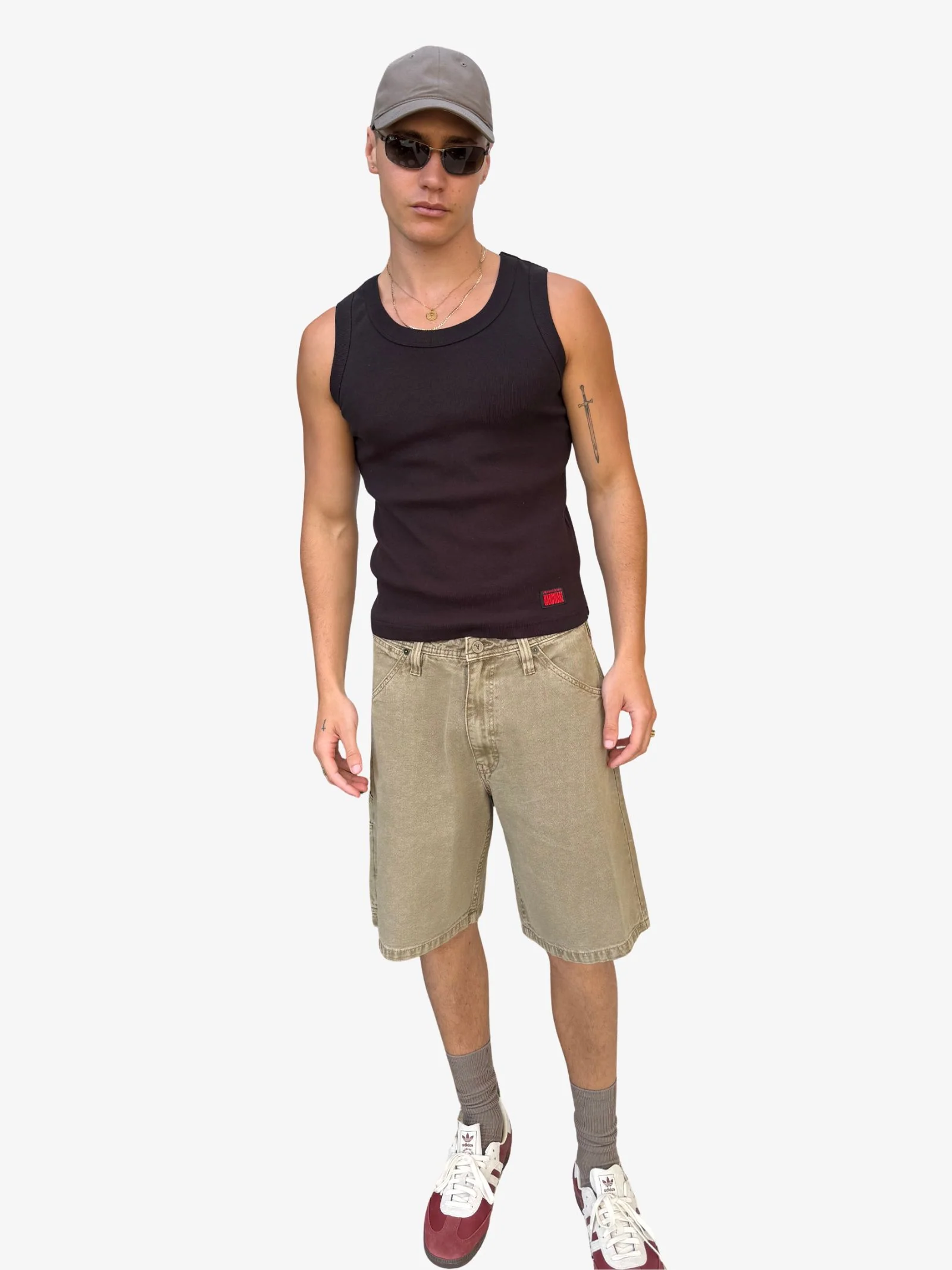 A5 Canvas Work Shorts