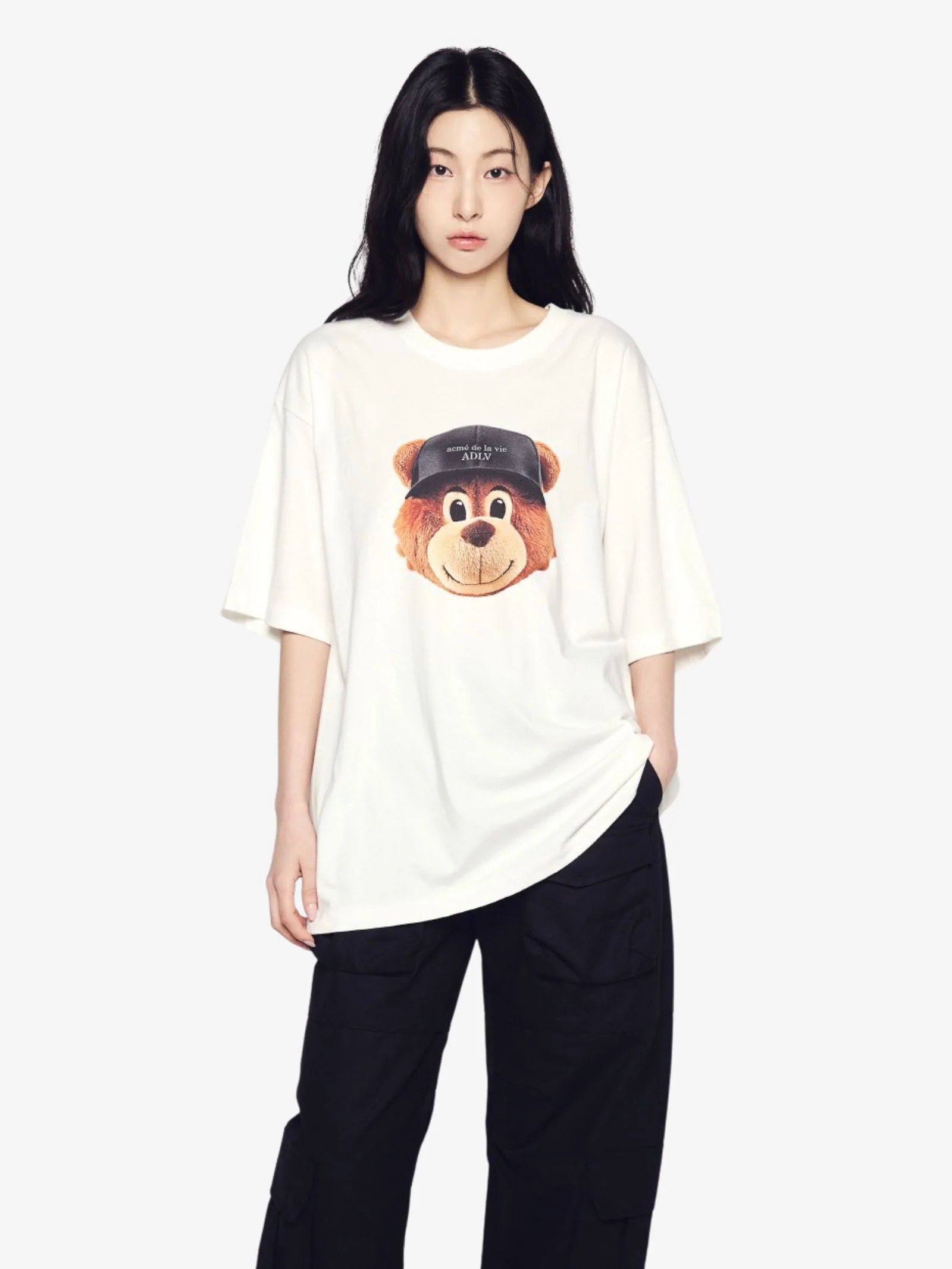 3D Ac Bear Face T-Shirt