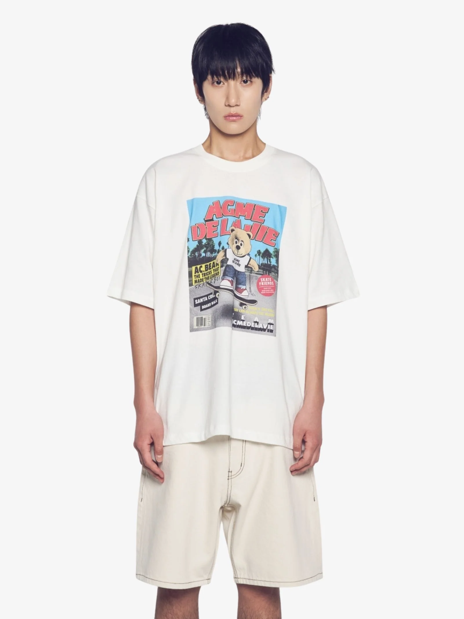 Magazine Ac Bear Short Sleeve T-Shirt