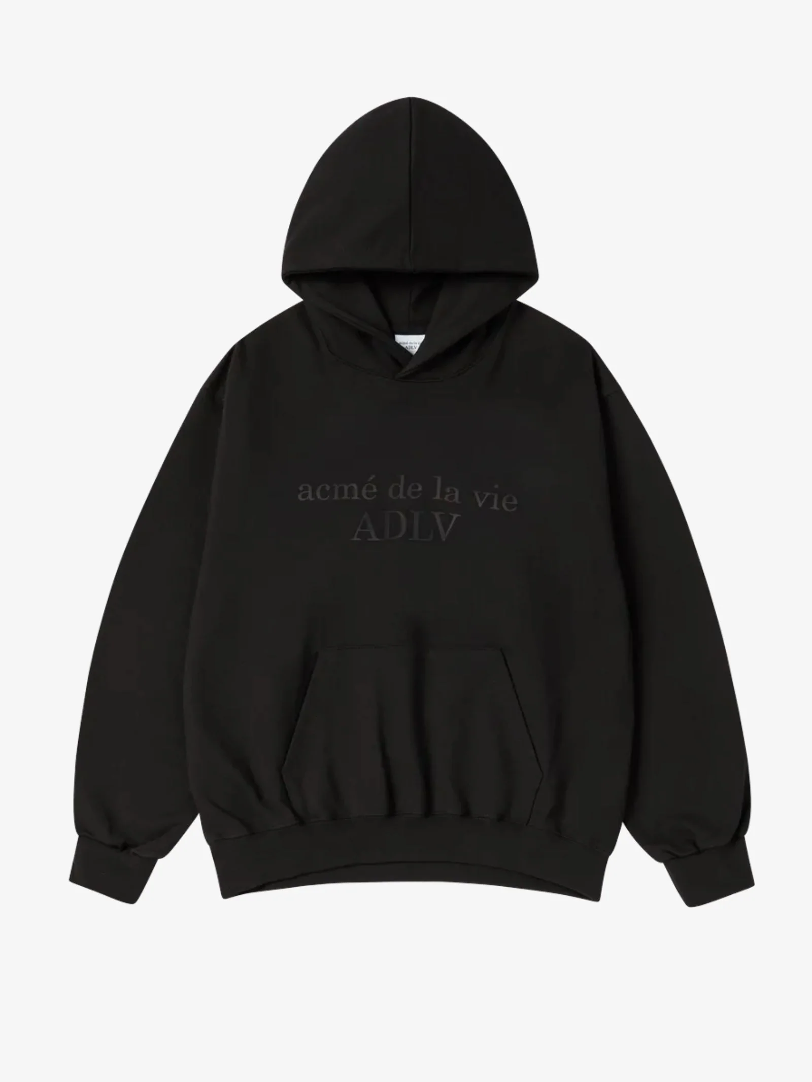 Two Tone Thick Print Hoodie