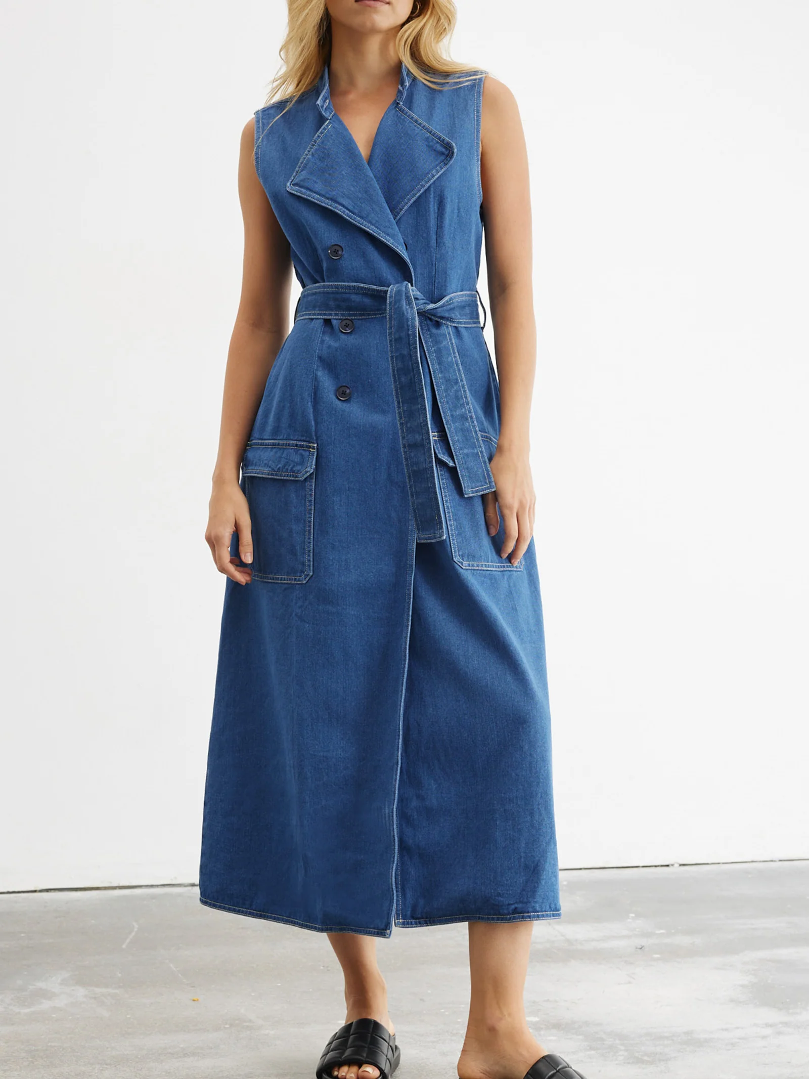 Advance Multi-Wear Denim Trench
