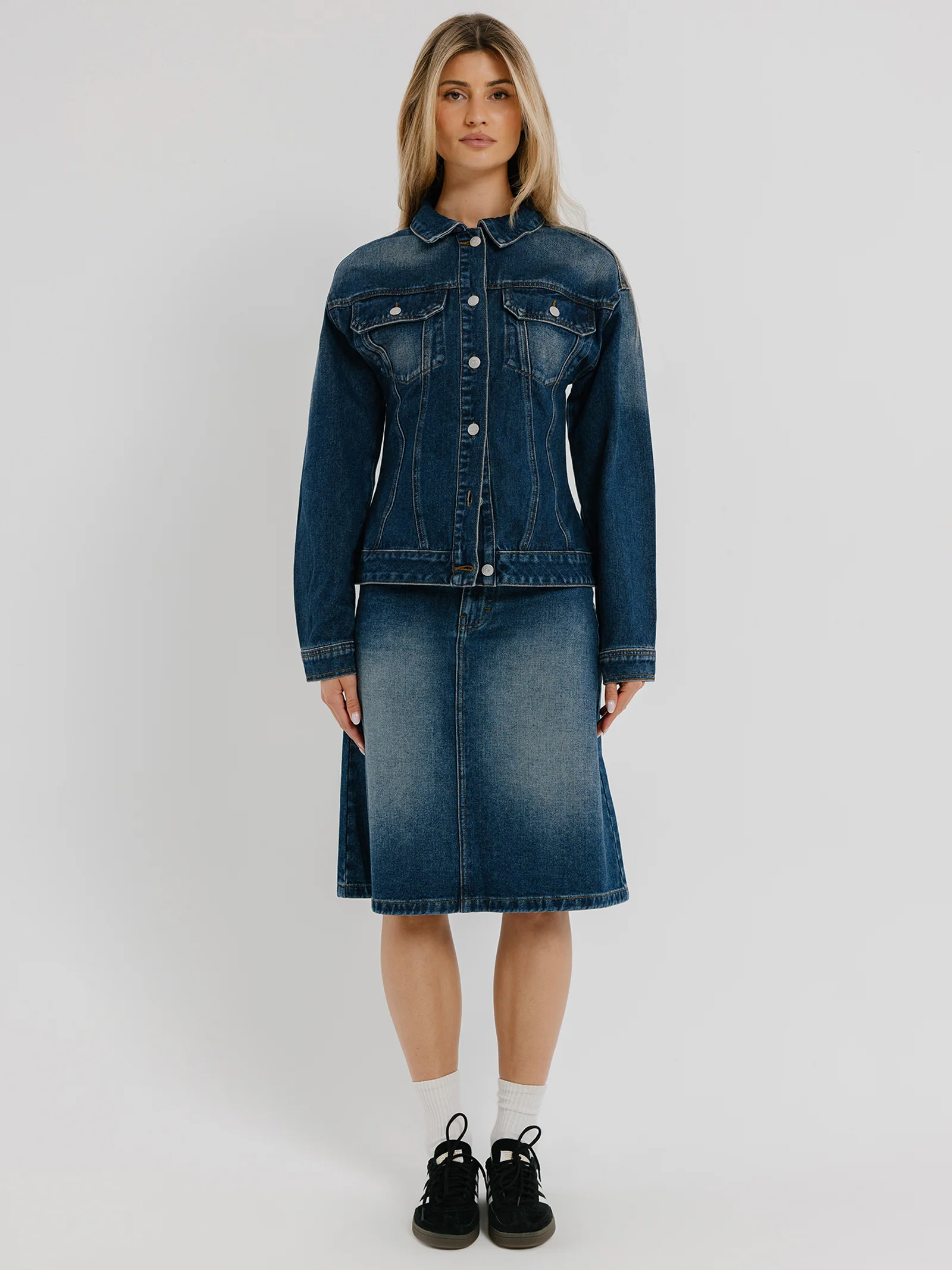 Alec Fitted Denim Jacket