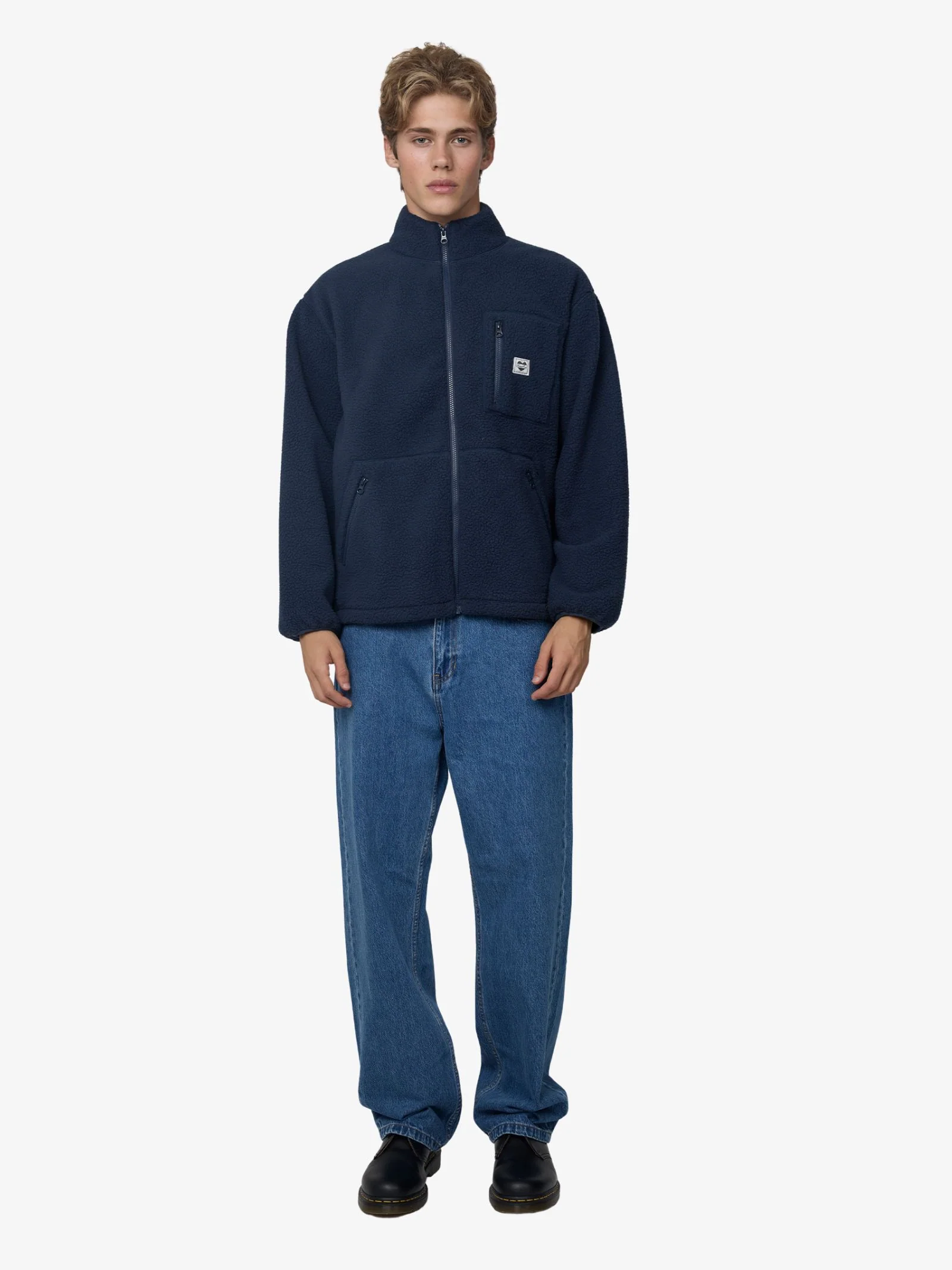Booth Sherpa Fleece Jacket - Image 4