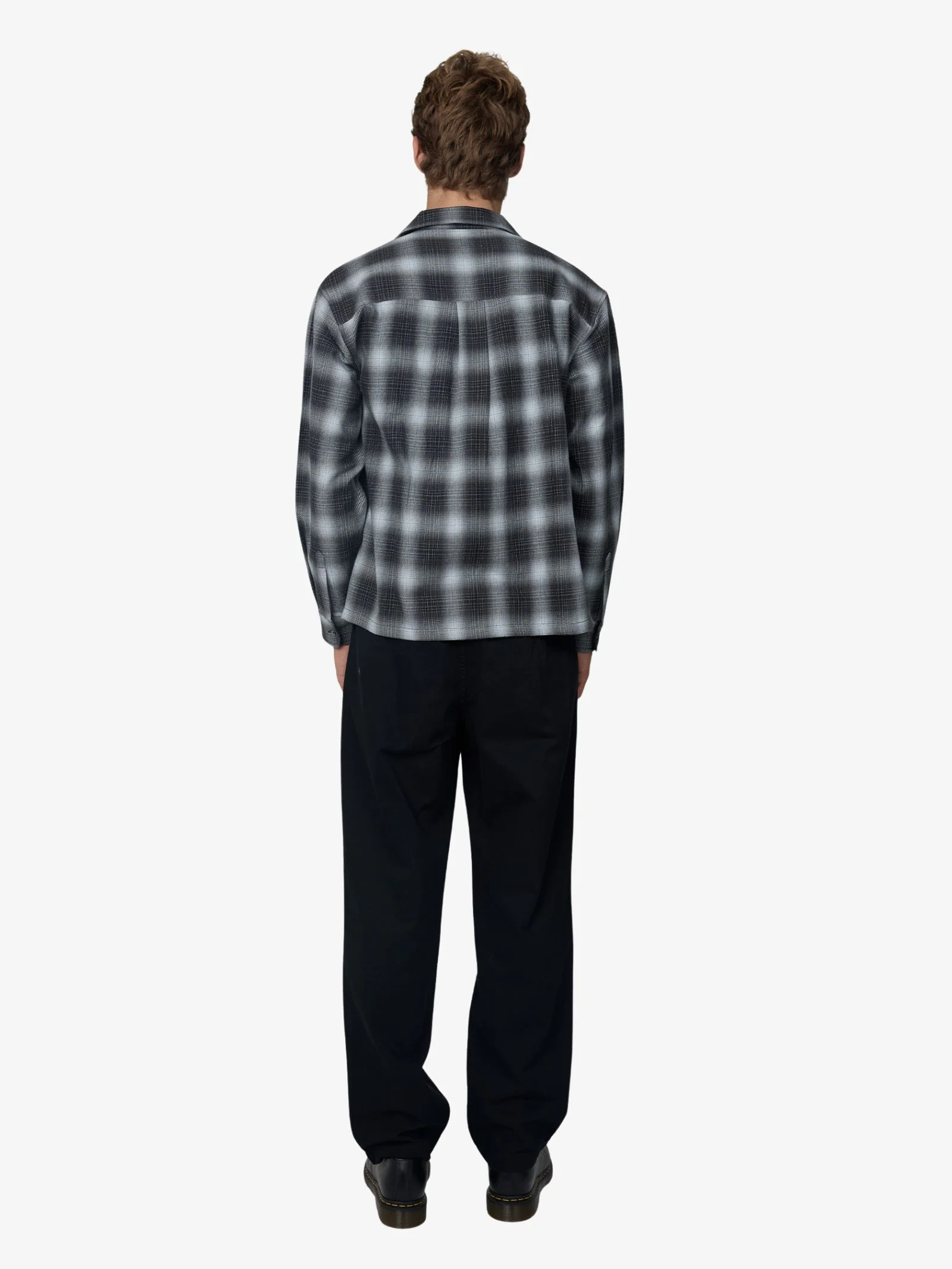 Mavis Midweight Check Overshirt - Image 2