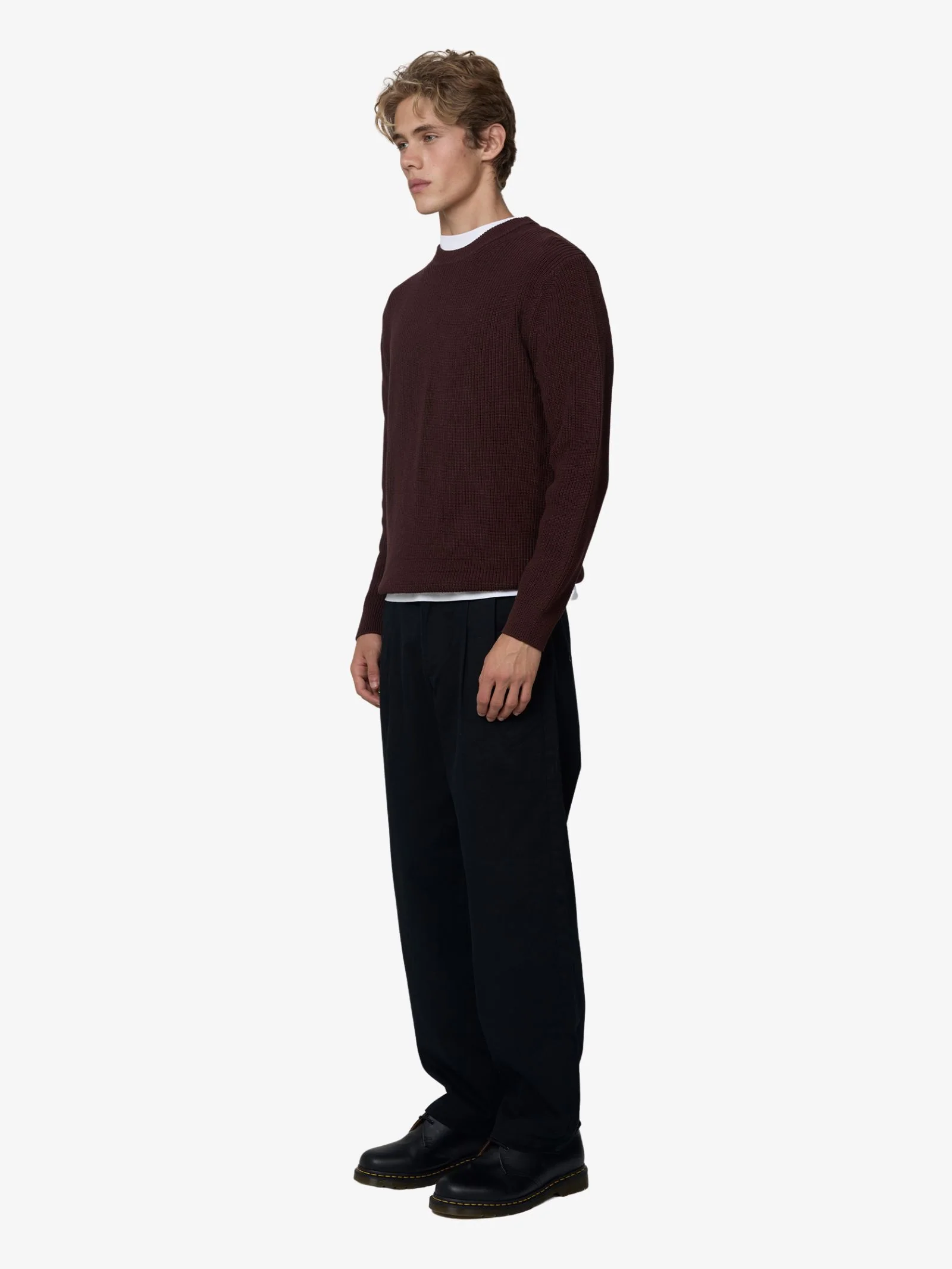 Rib Knit Sweater - Image 3