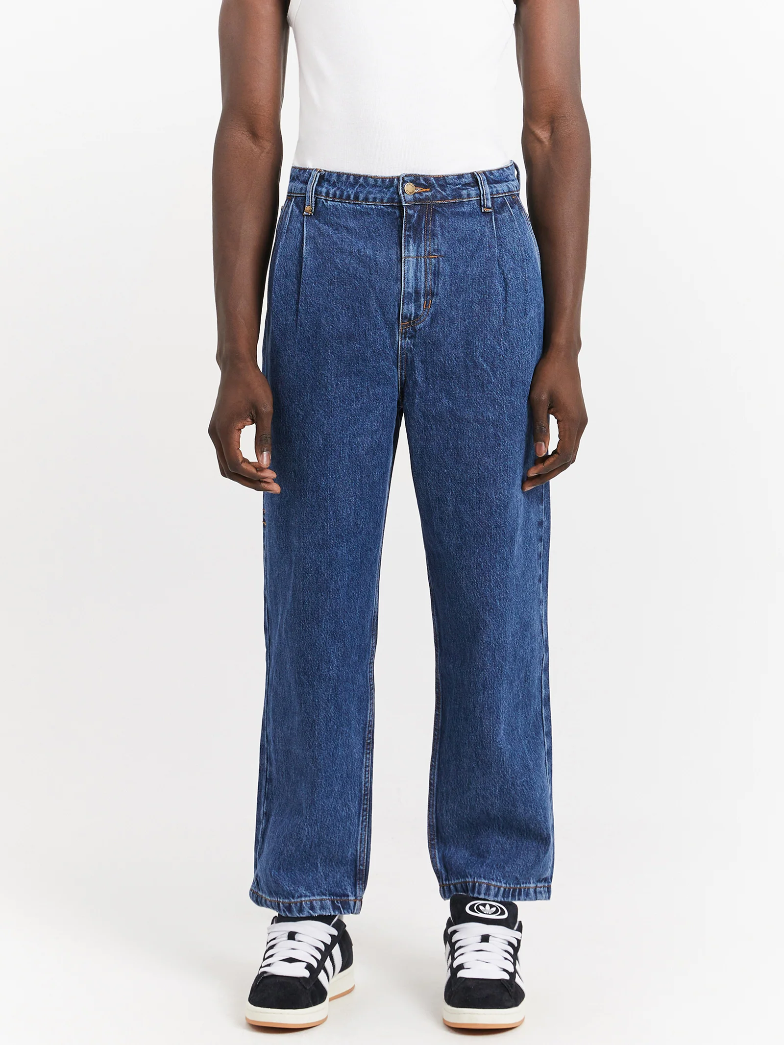Big Slacker Pleated Jeans