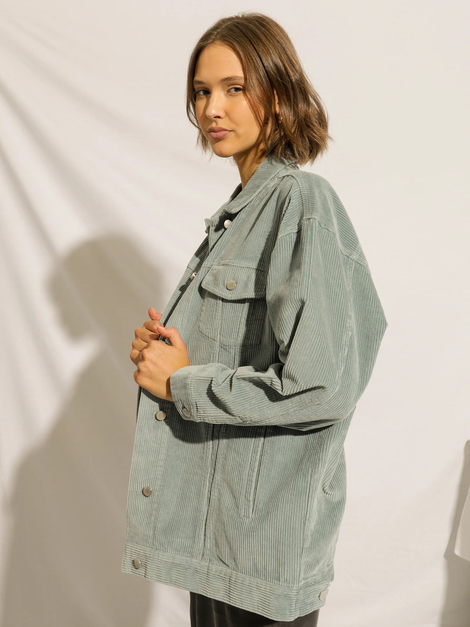 Binx Longline Cord Jacket