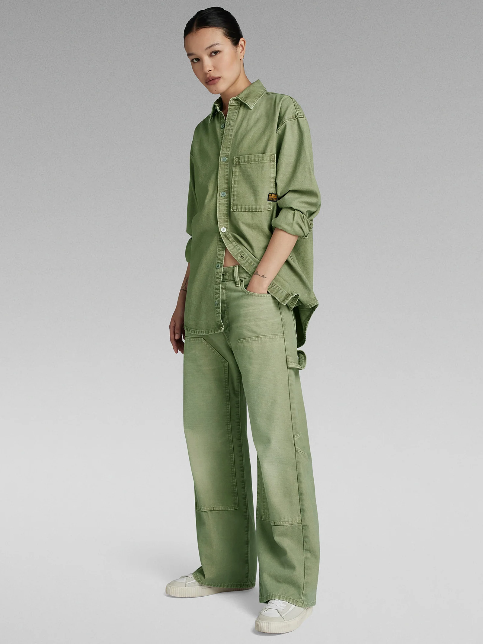 Bowey 3D Carpenter Loose Jeans - Image 2