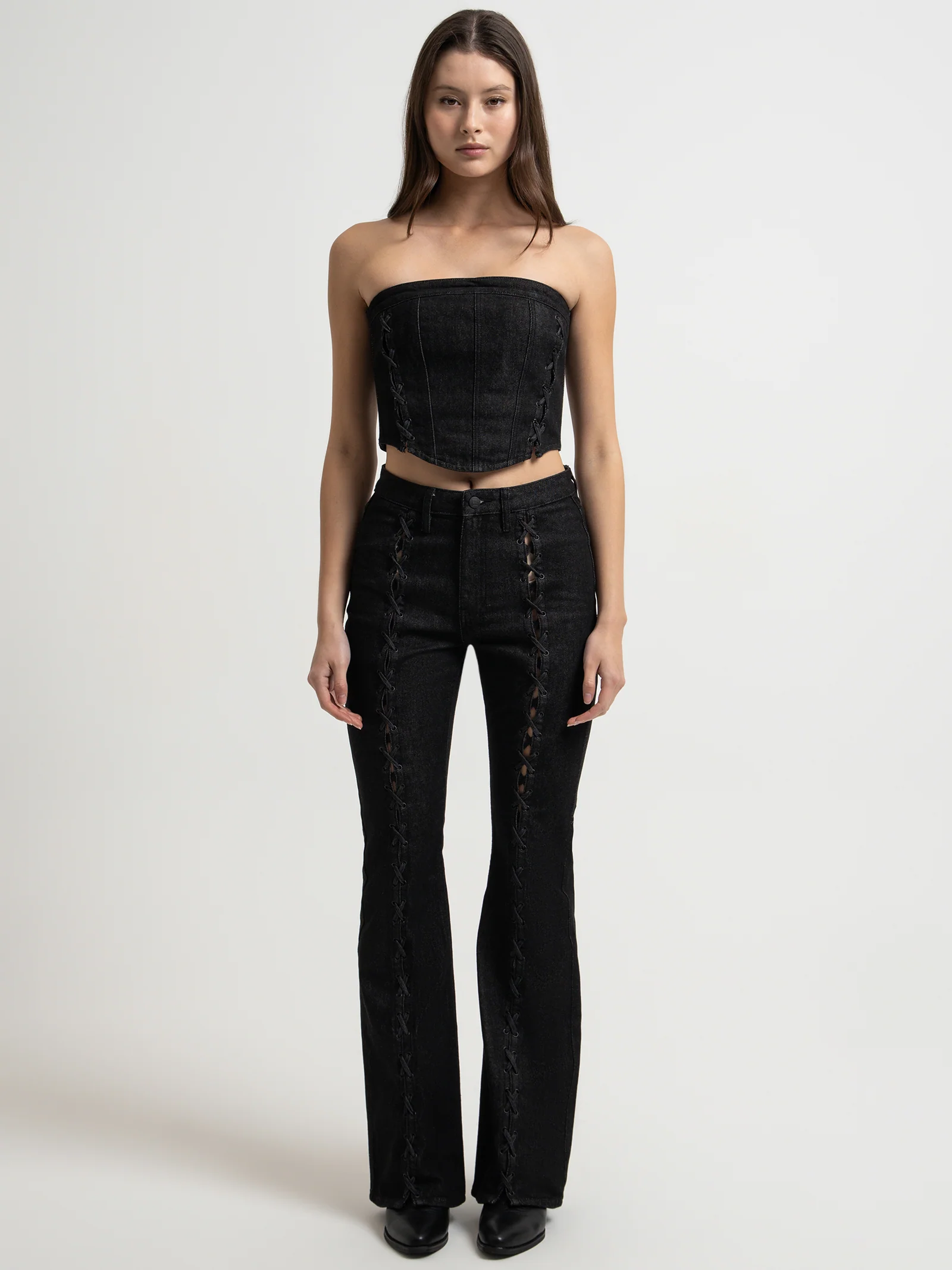 Laced Bustier Top - Image 2