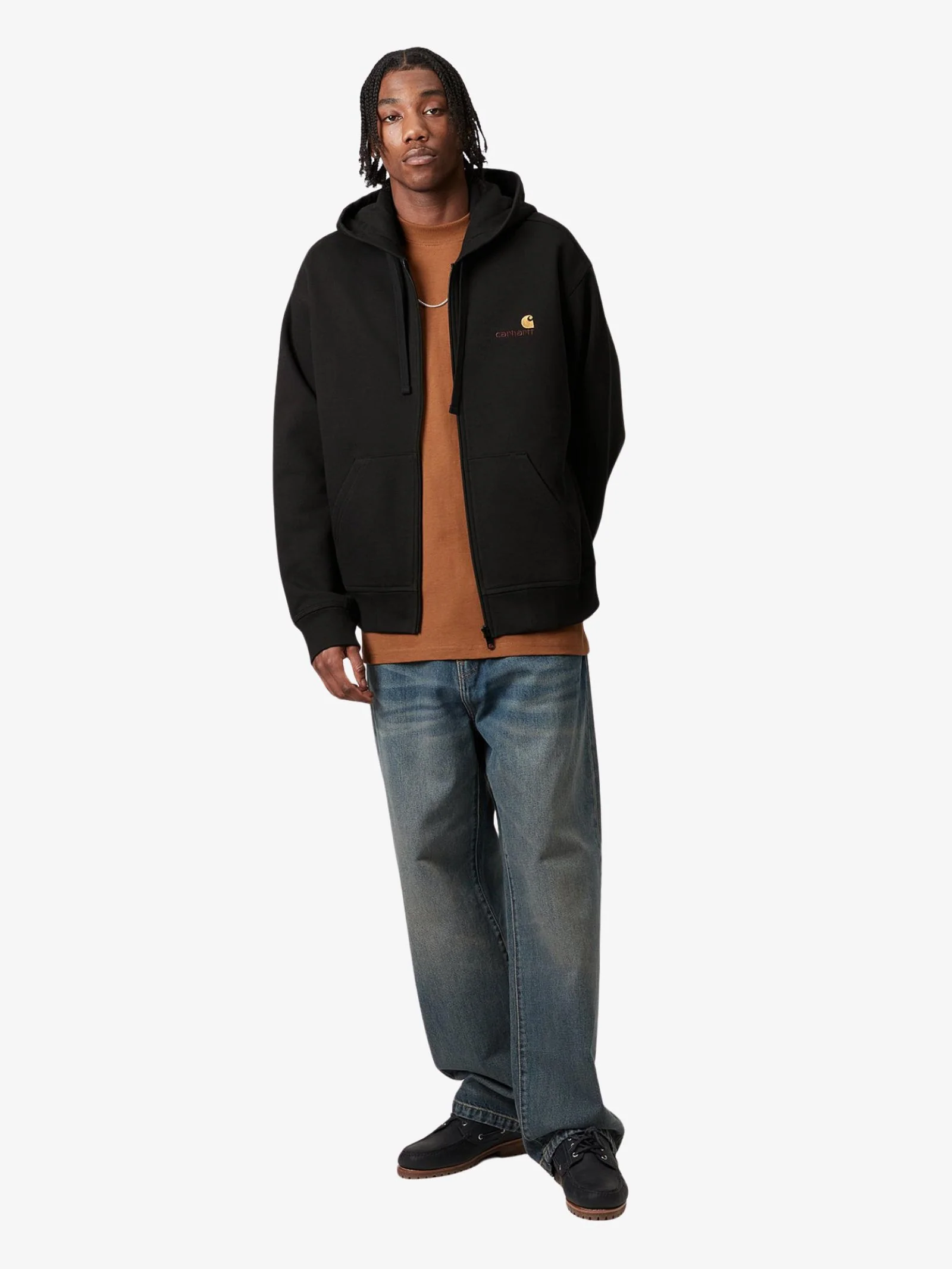 Hooded American Script Jacket