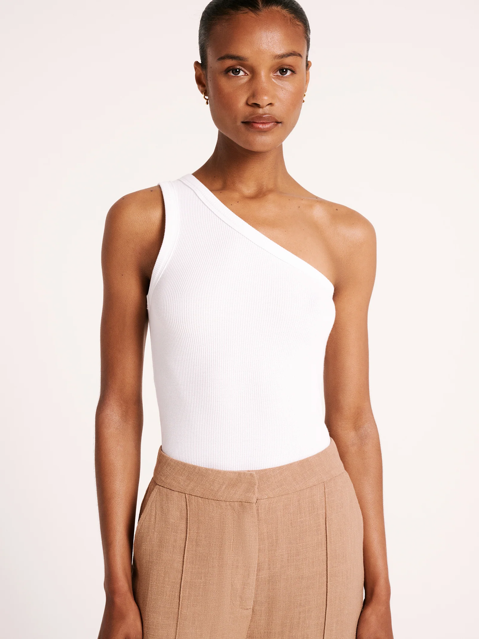 Cecil One Shoulder Tank