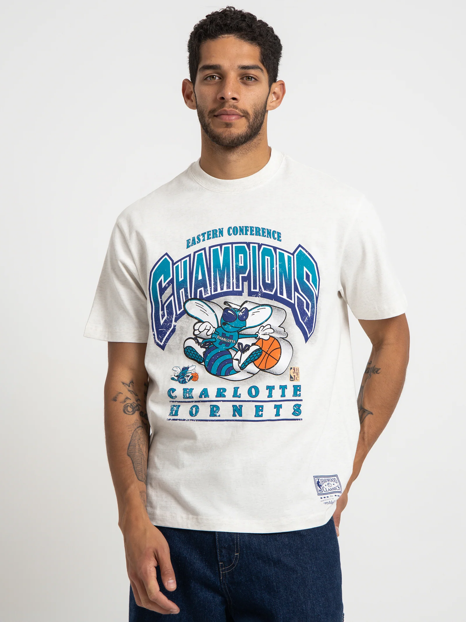 Charlotte Hornets Bevelled T-Shirt