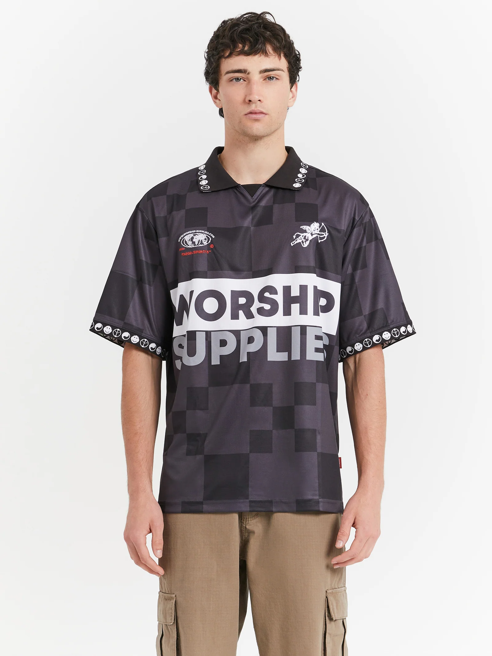 Cherub Check Football Jersey