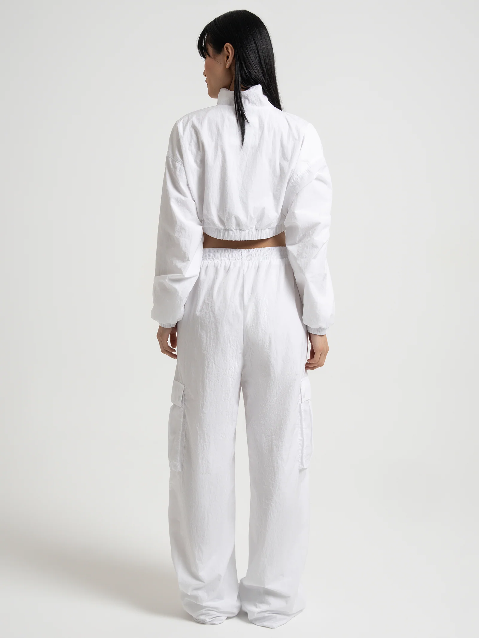 Claire High Rise Wide Cargo Joggers - Image 6