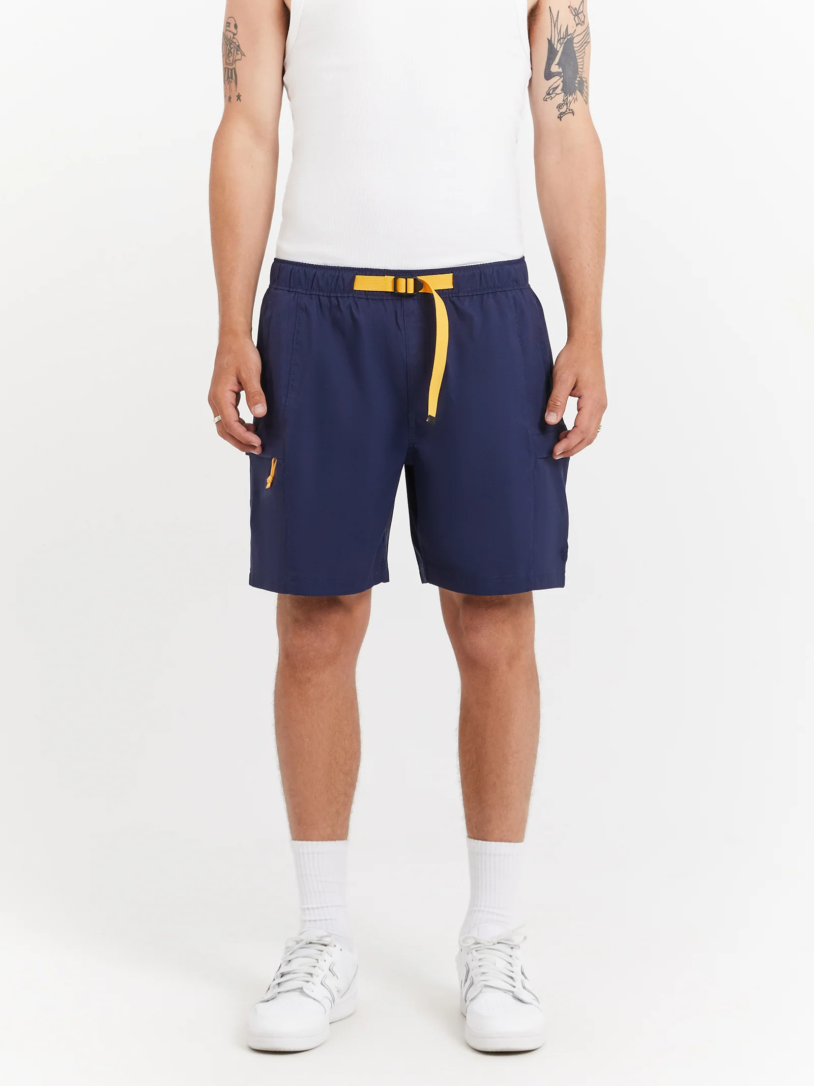 Class V Belted Shorts