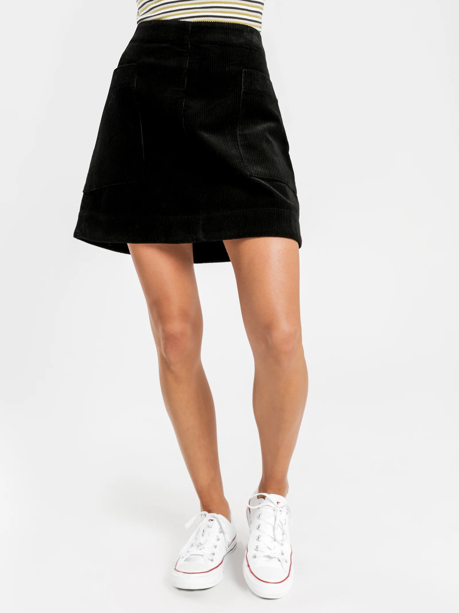Corduroy Mini Skirt