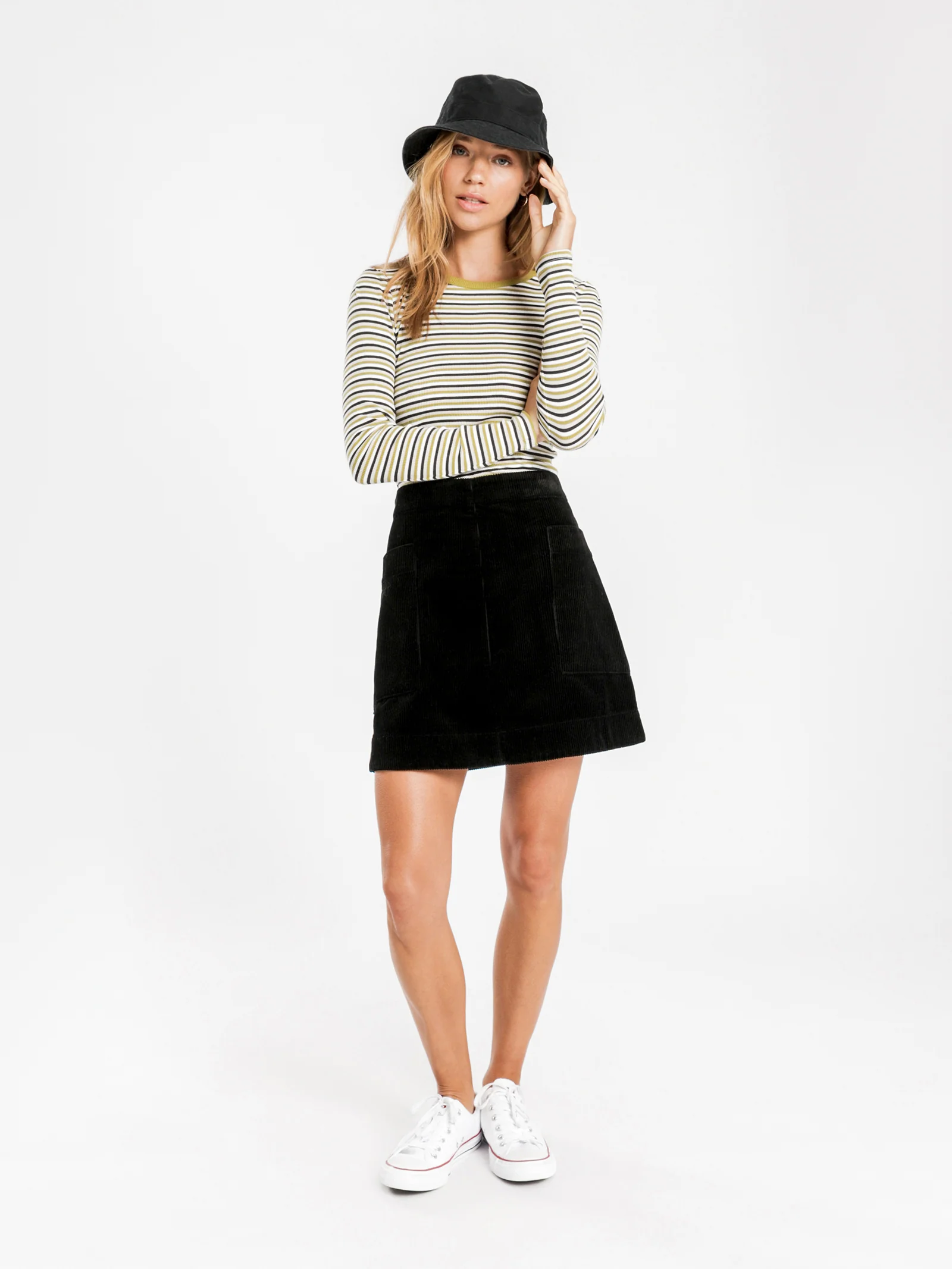 Corduroy Mini Skirt - Image 2