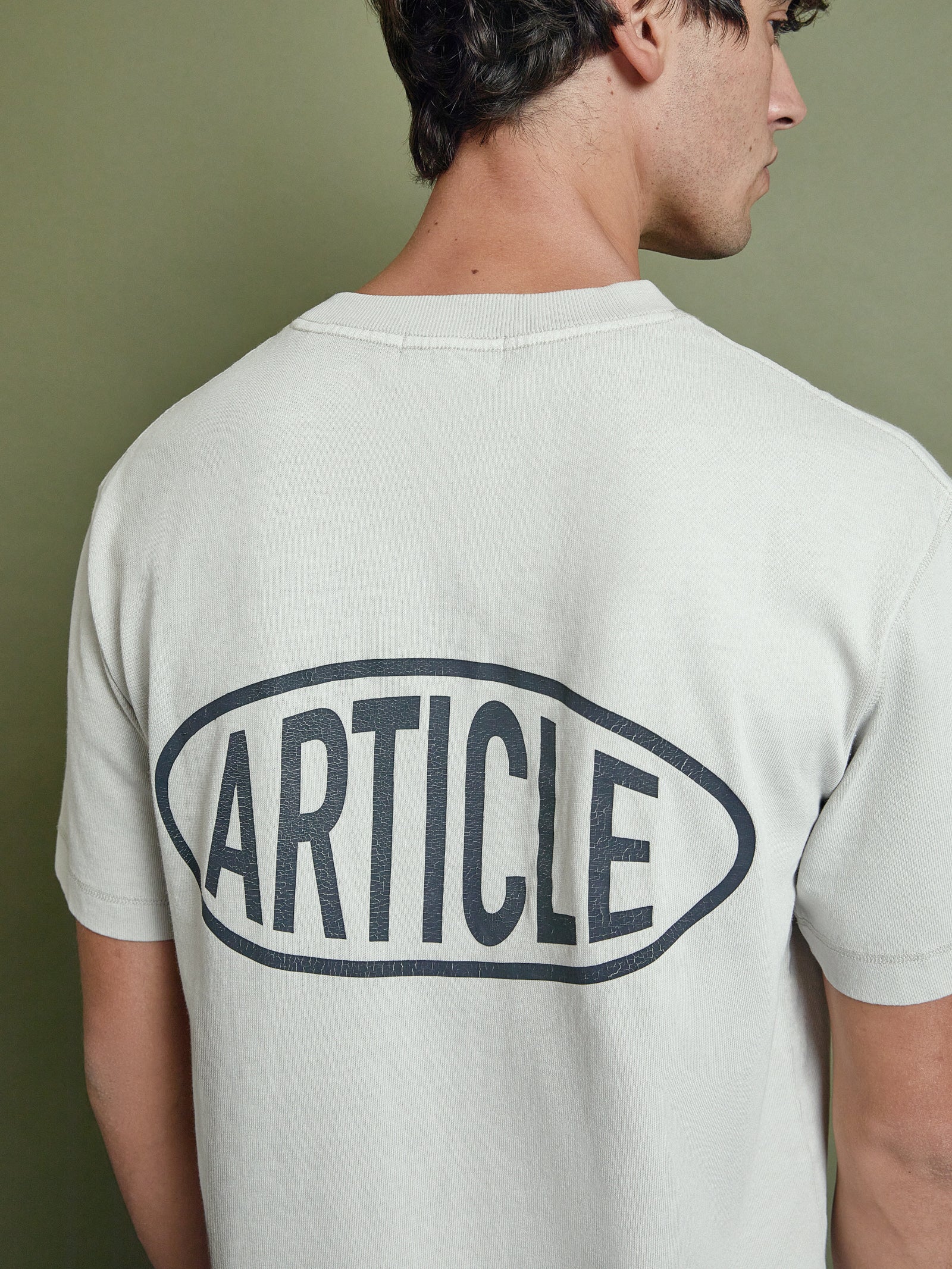 Cracked Logo Tee