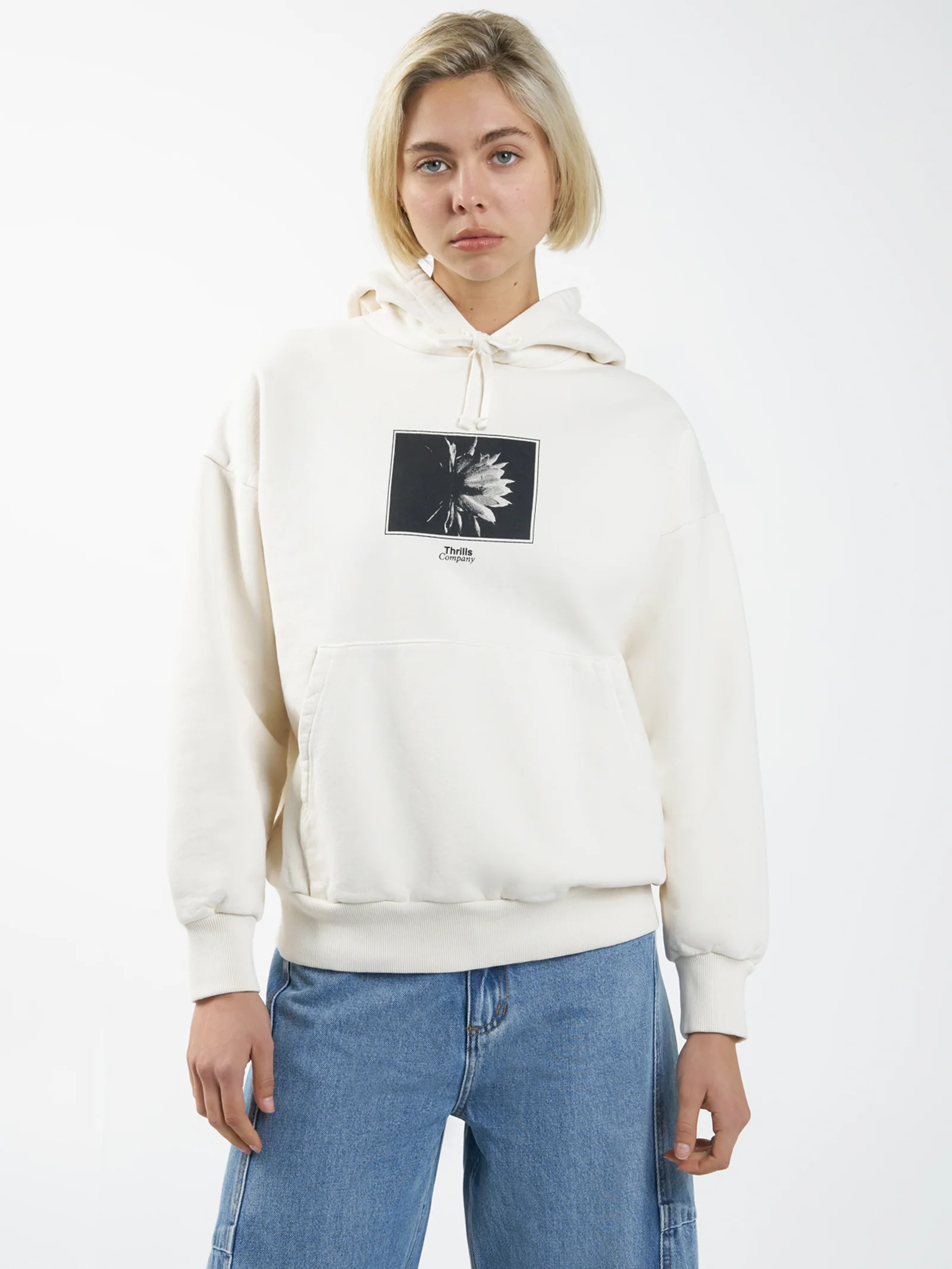 Dark Lily Fleece Hood