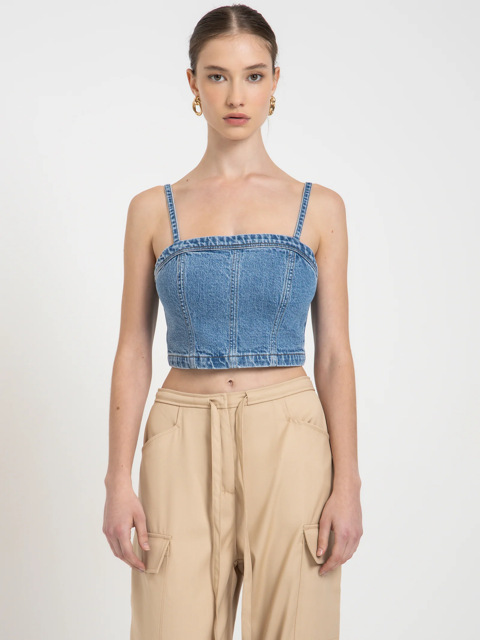 Denim Bodice