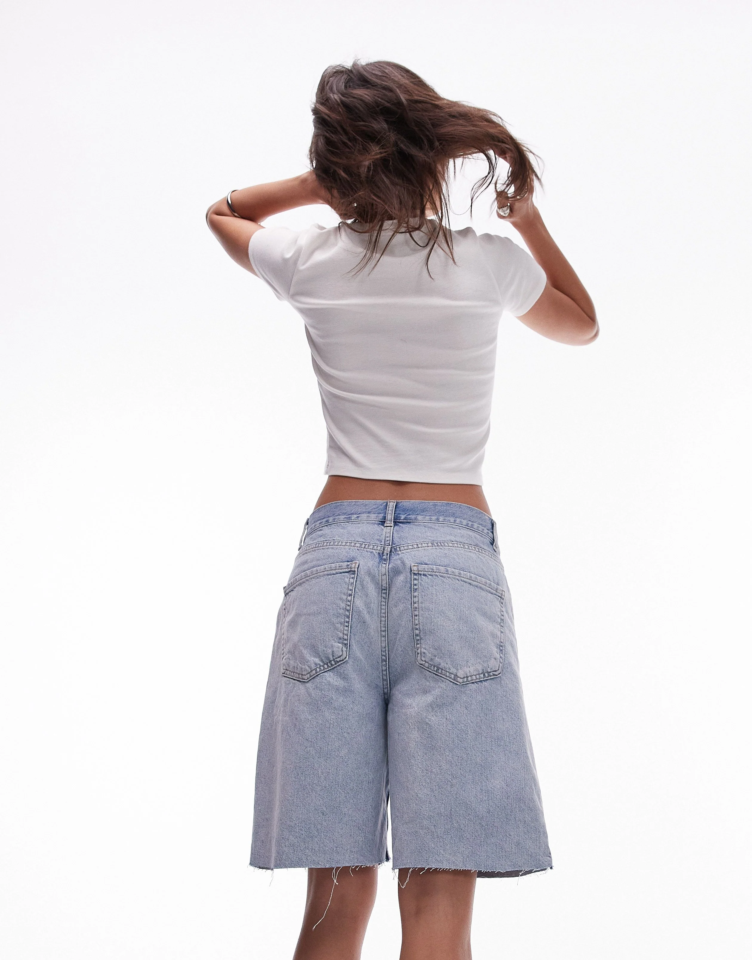 Denim Loose fit jort