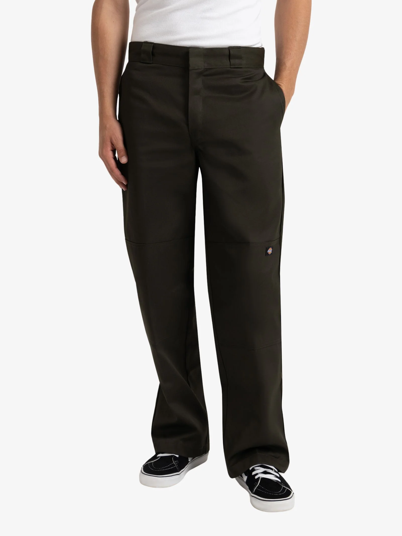 85-283 Loose Fit Double Knee Pants