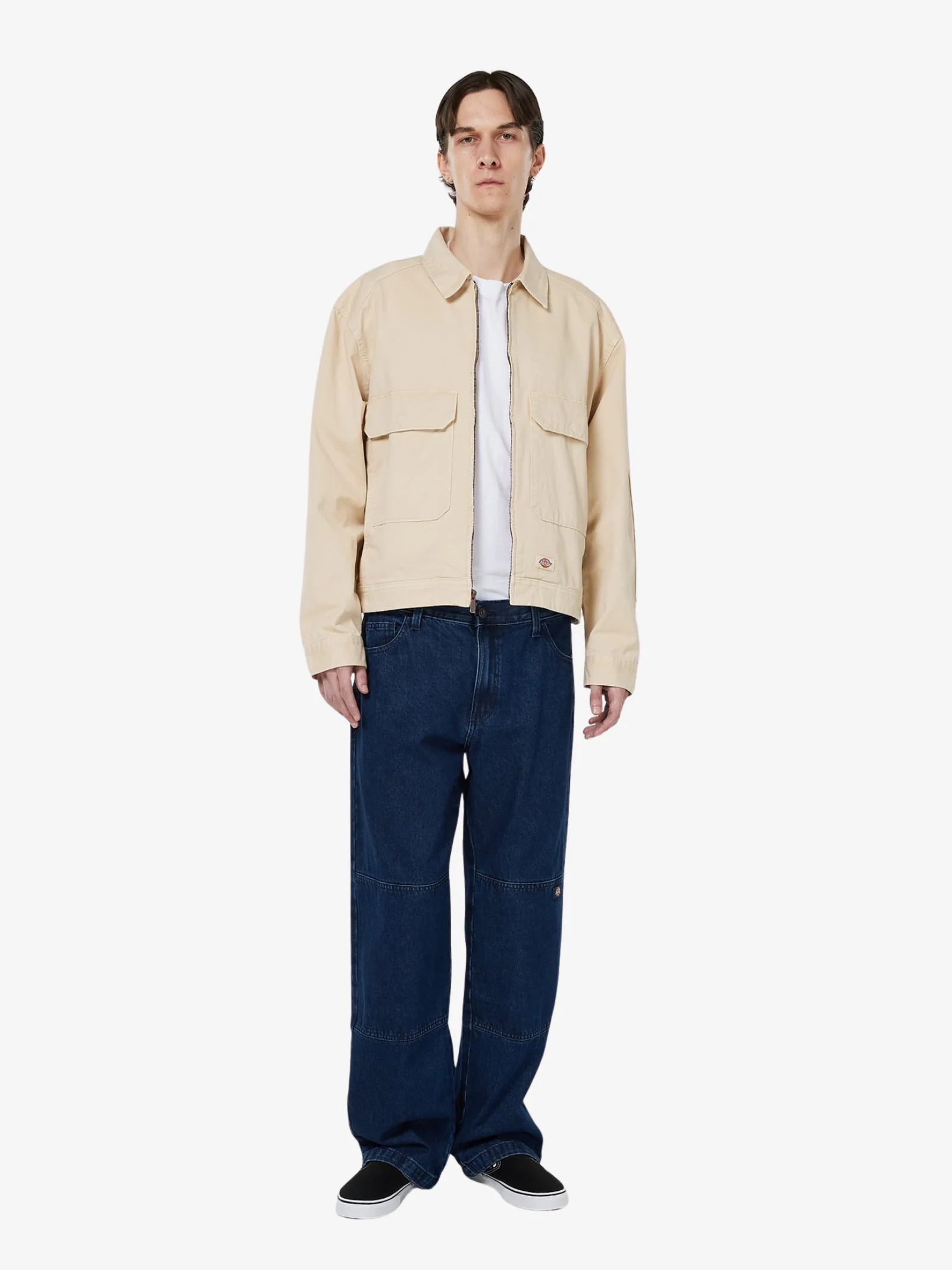 Denim Double Knee Pant
