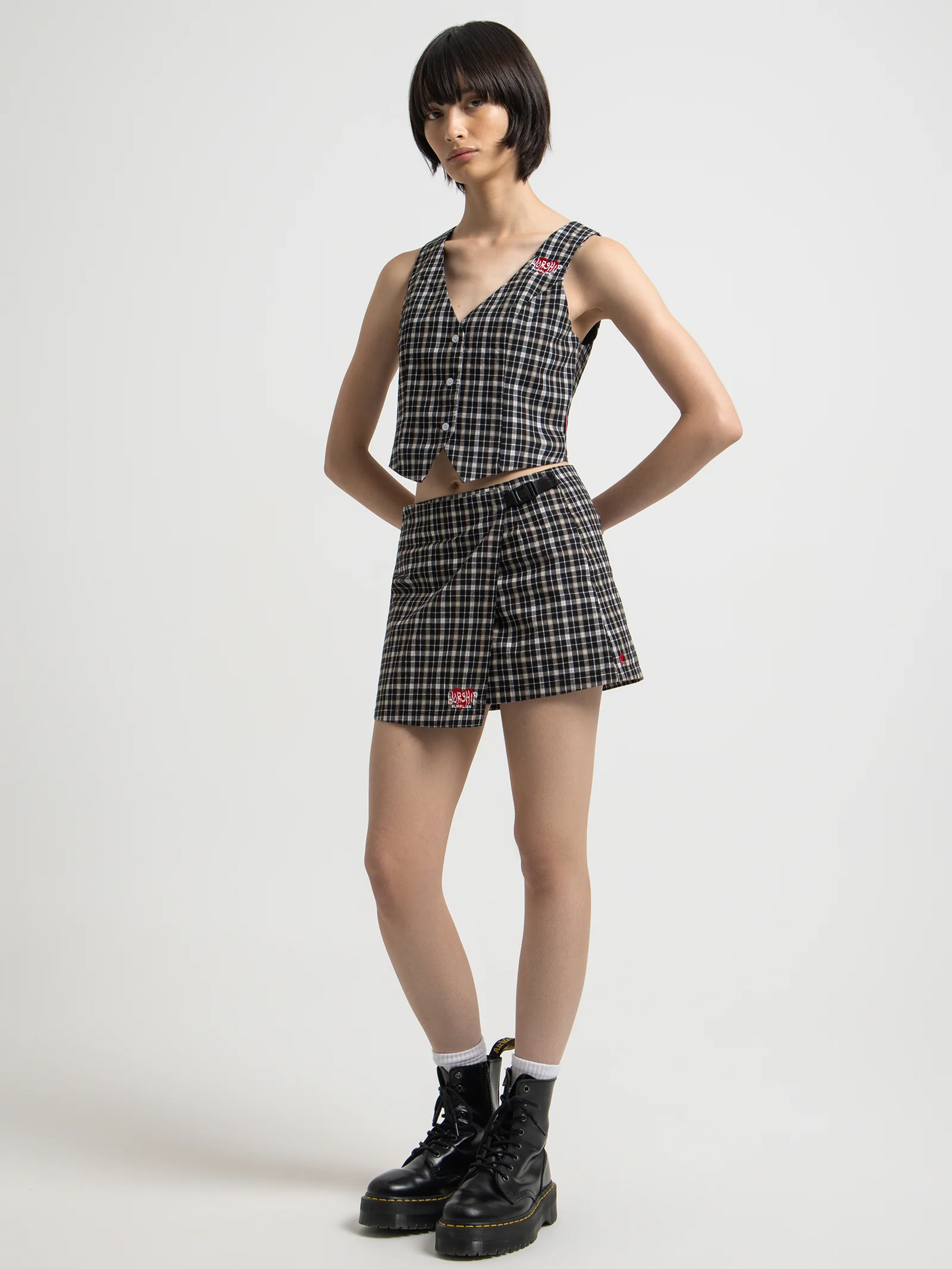 Don't Care Micro Wrap Skirt - Image 5