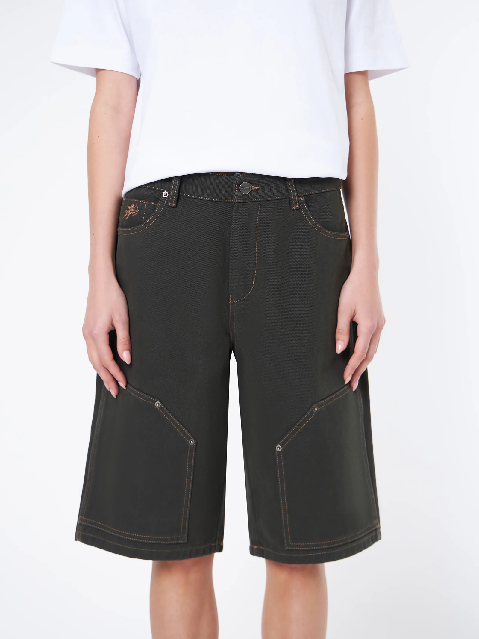 Double Knee Big Baggy Short