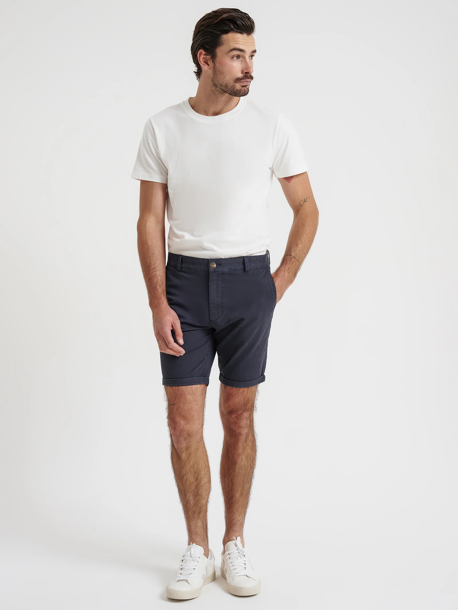 Ellis Chino Short - Navy - Image 2