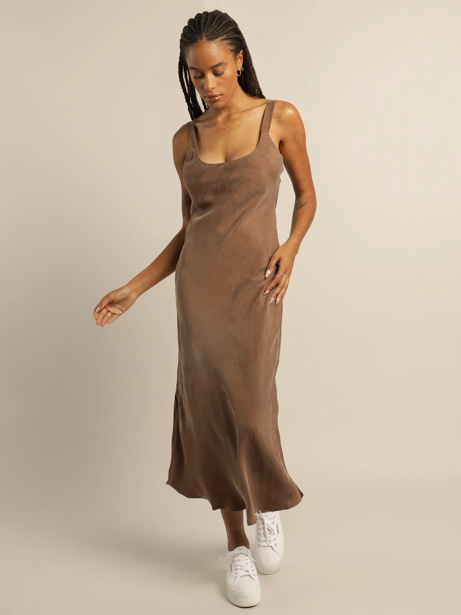 Esme Cupro Slip Dress