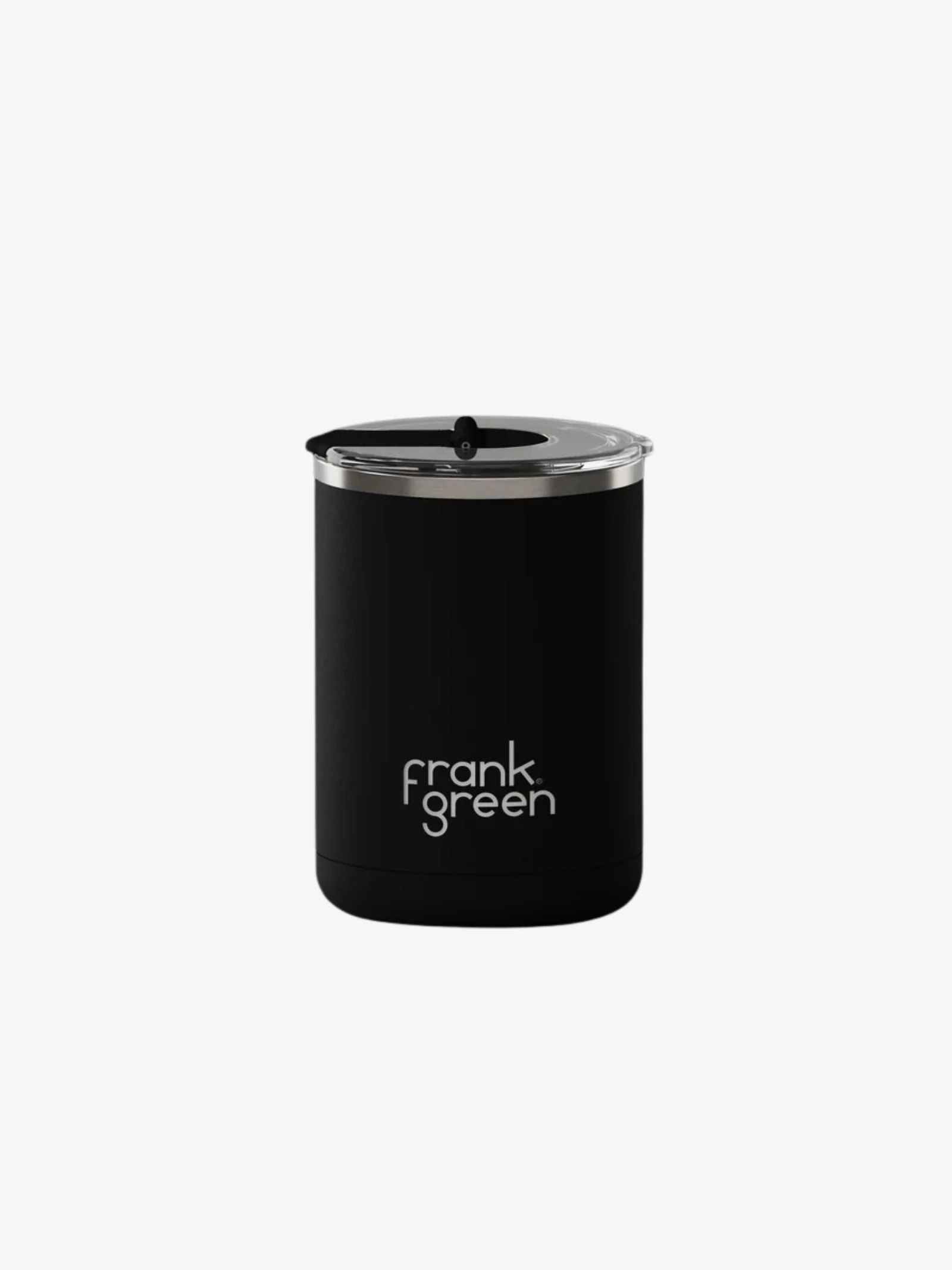 Ceramic Coffee Cup With Hinged Lid
