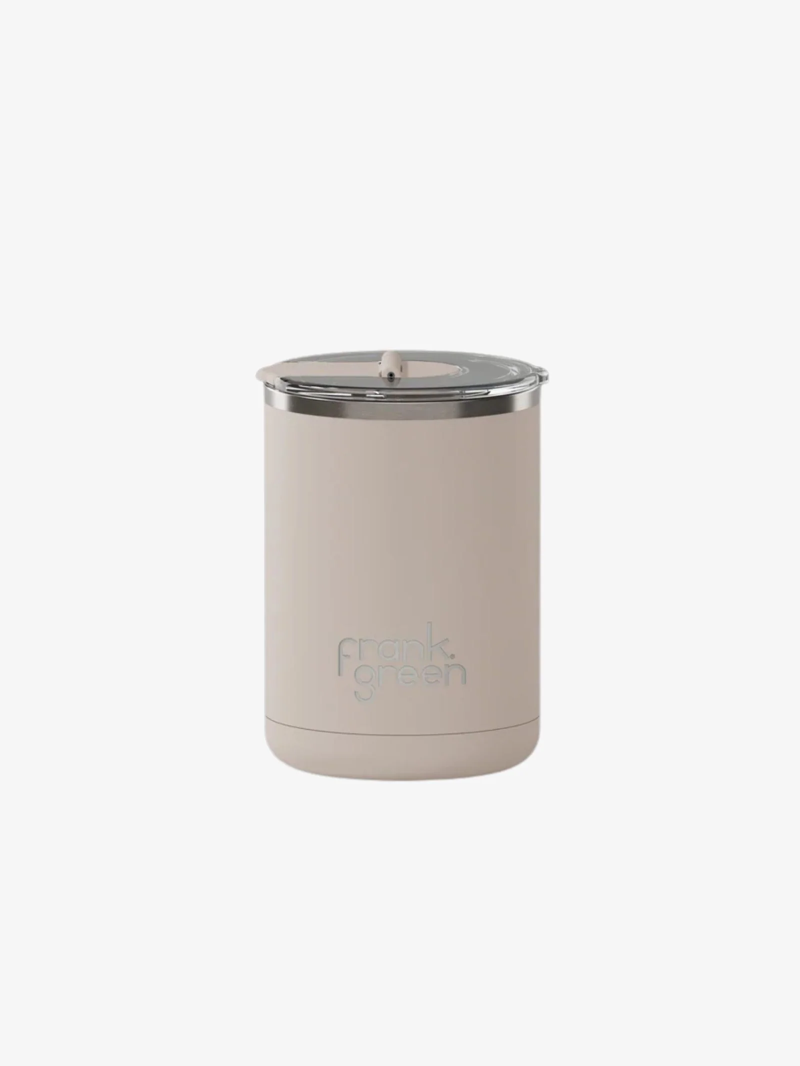 Ceramic Coffee Cup With Hinged Lid