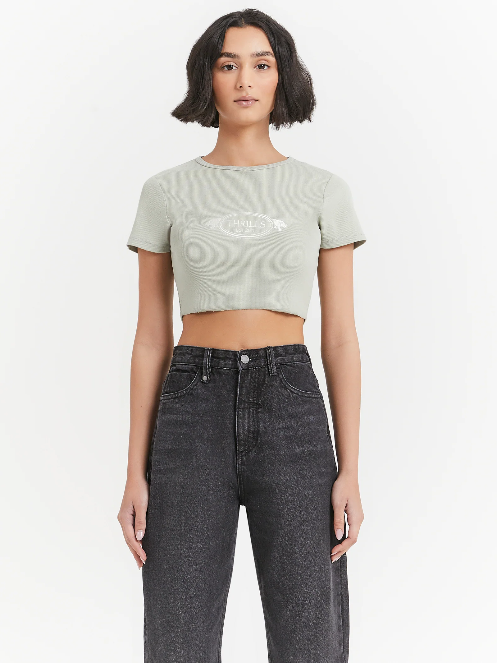 From The Beginning Baby Crop T-Shirt