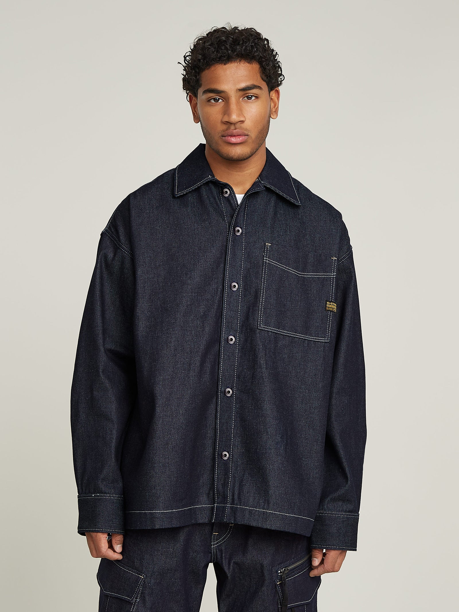 Boxy Fit Shirt LS