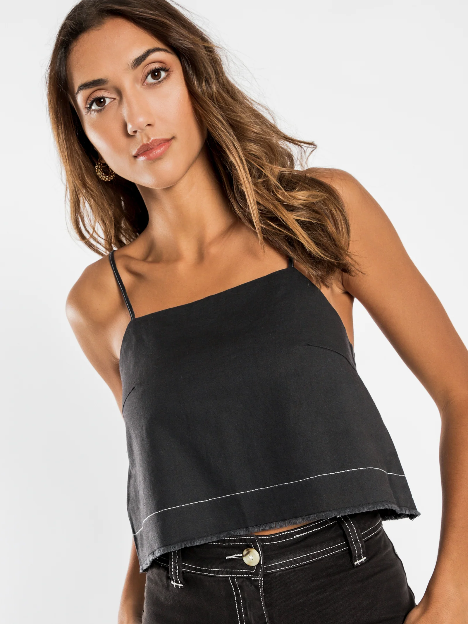 Grace Contrast Stitch Cami
