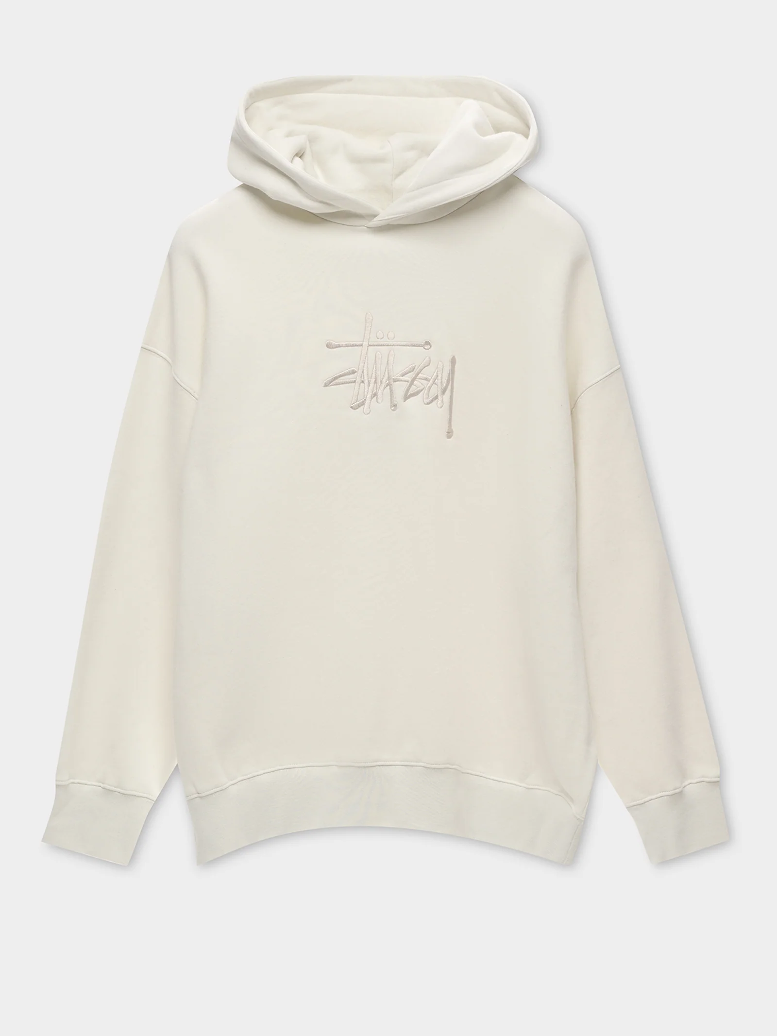 Graffiti Embroidered Oversized Hood