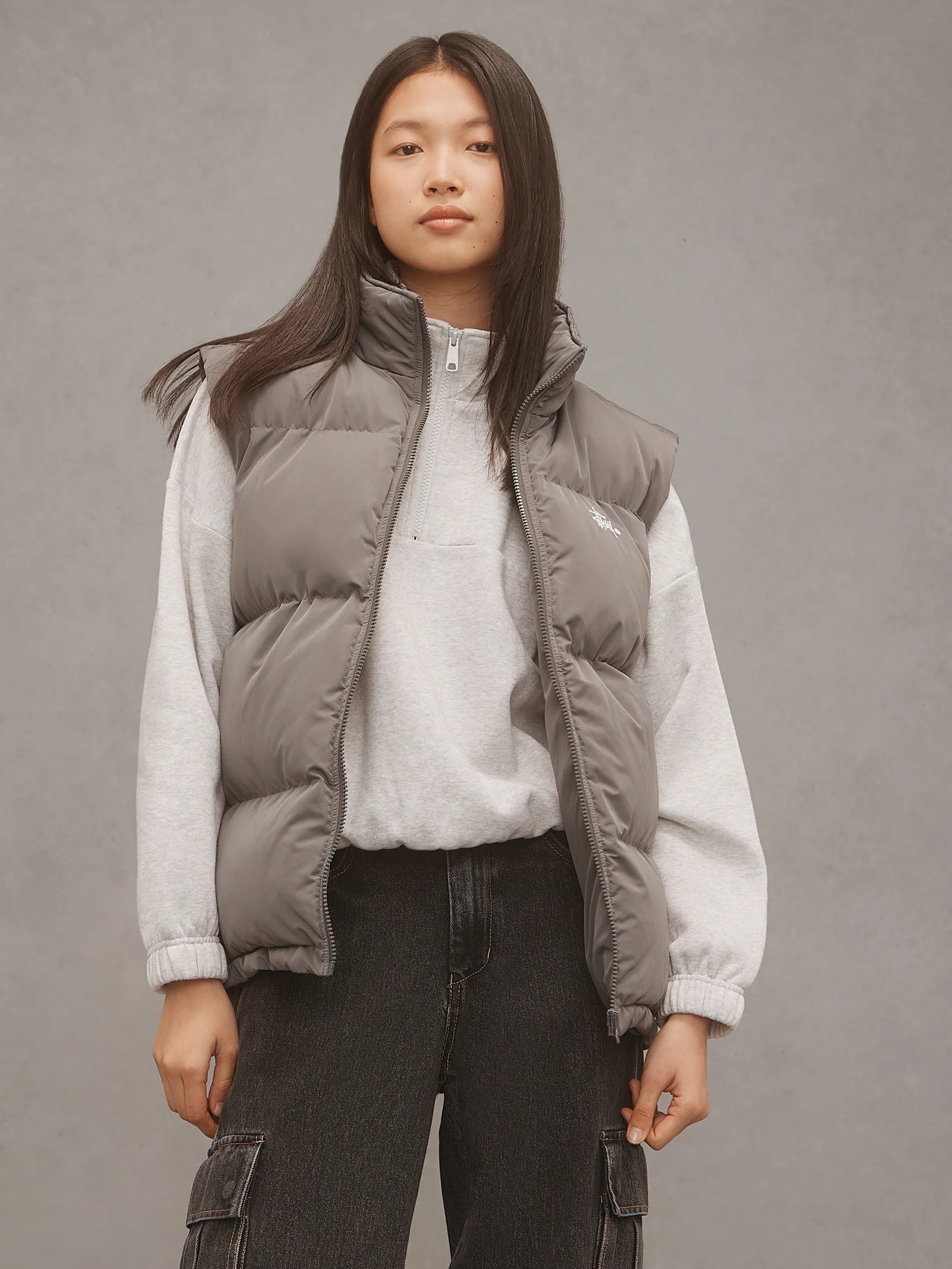 Graffiti Puffer Vest