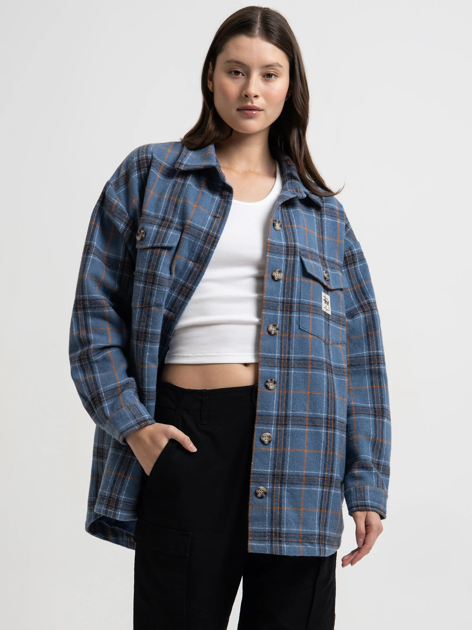Harley Check Worker Jacket