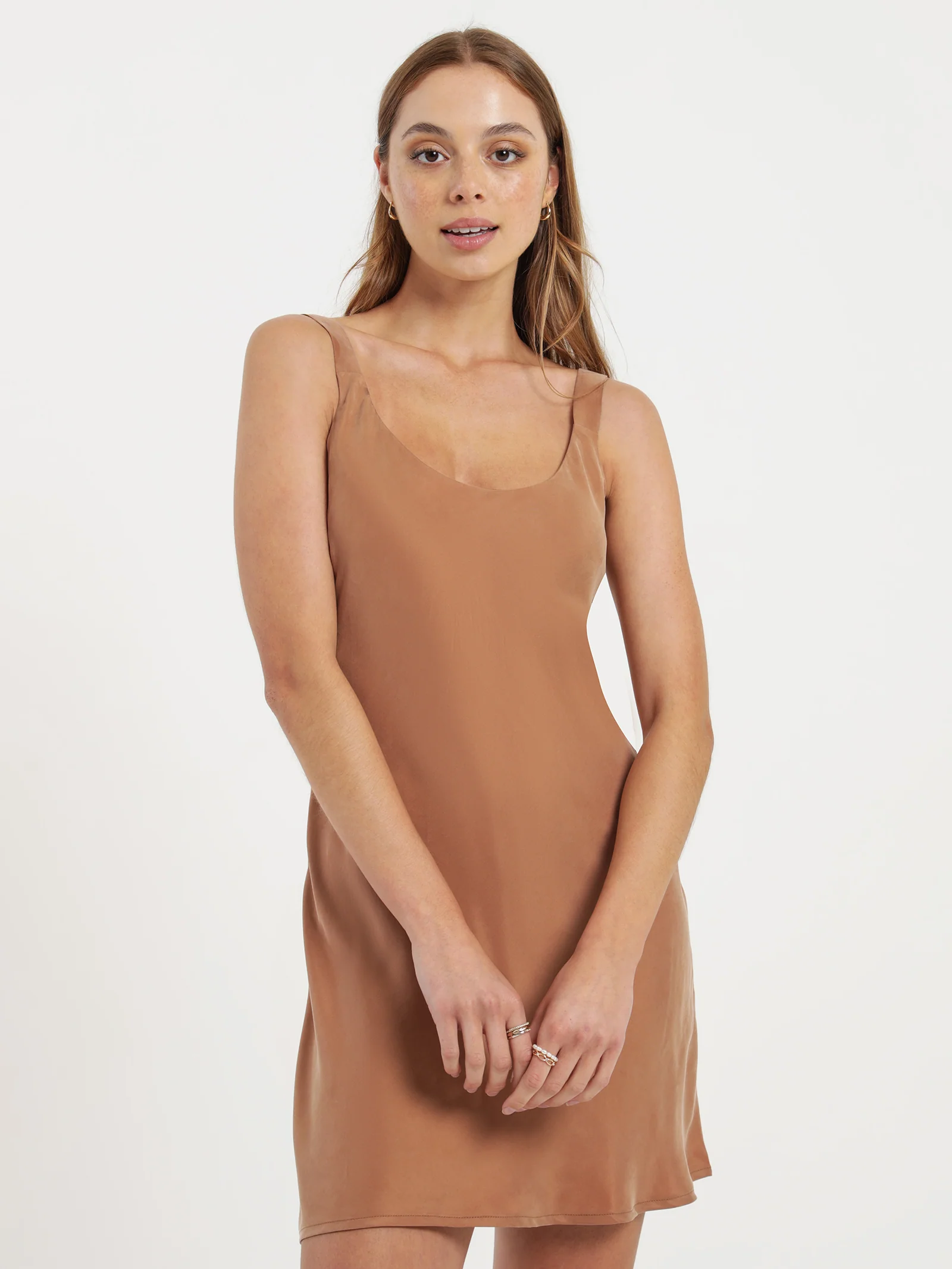 Harlow Cupro Mini Dress