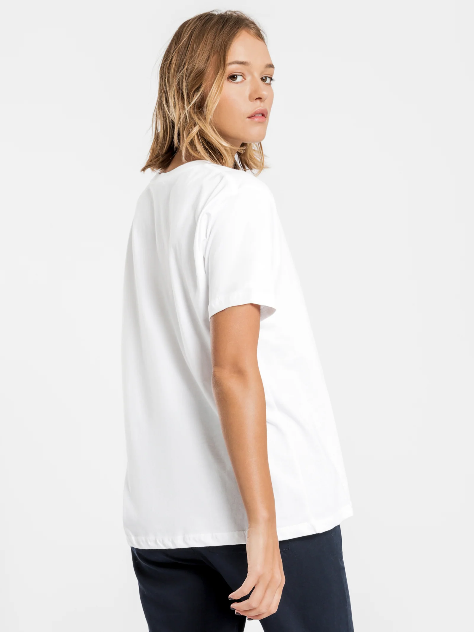 Harper Basic Crew Neck T-Shirt - Image 8
