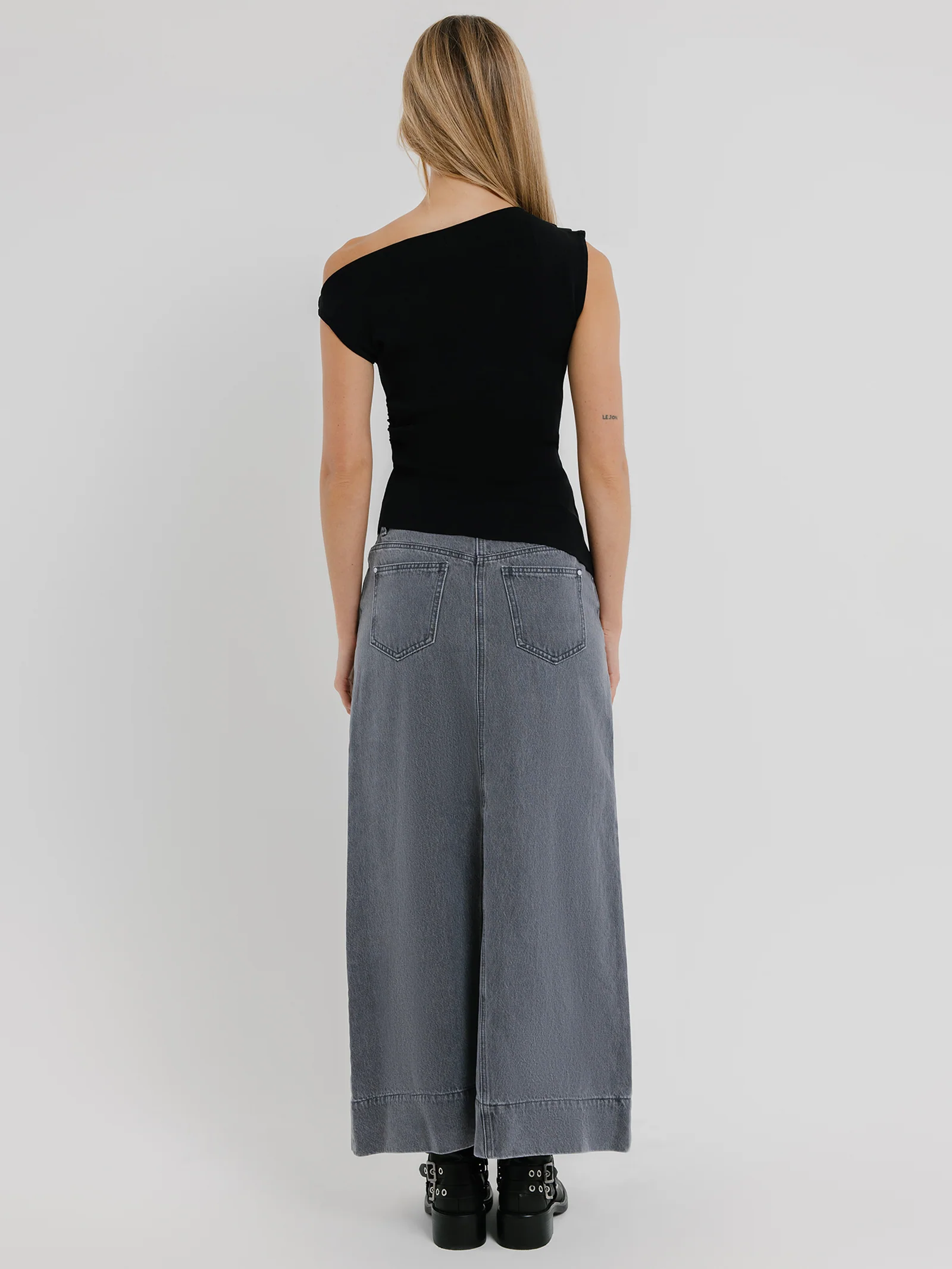 Hazel Godet Maxi Skirt - Image 4