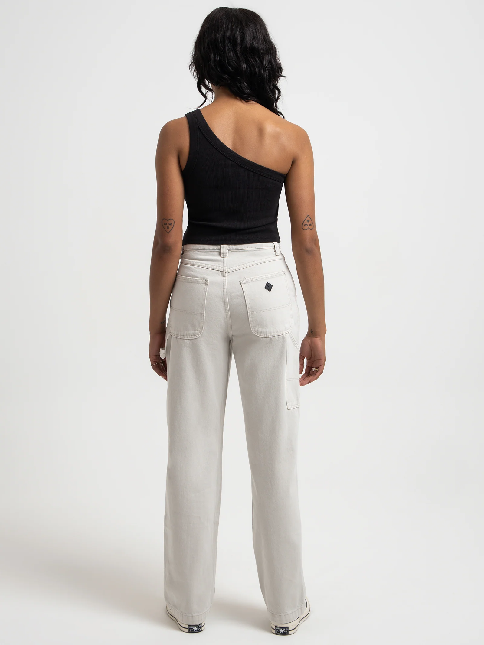 Heather One Shoulder Tank - Image 7