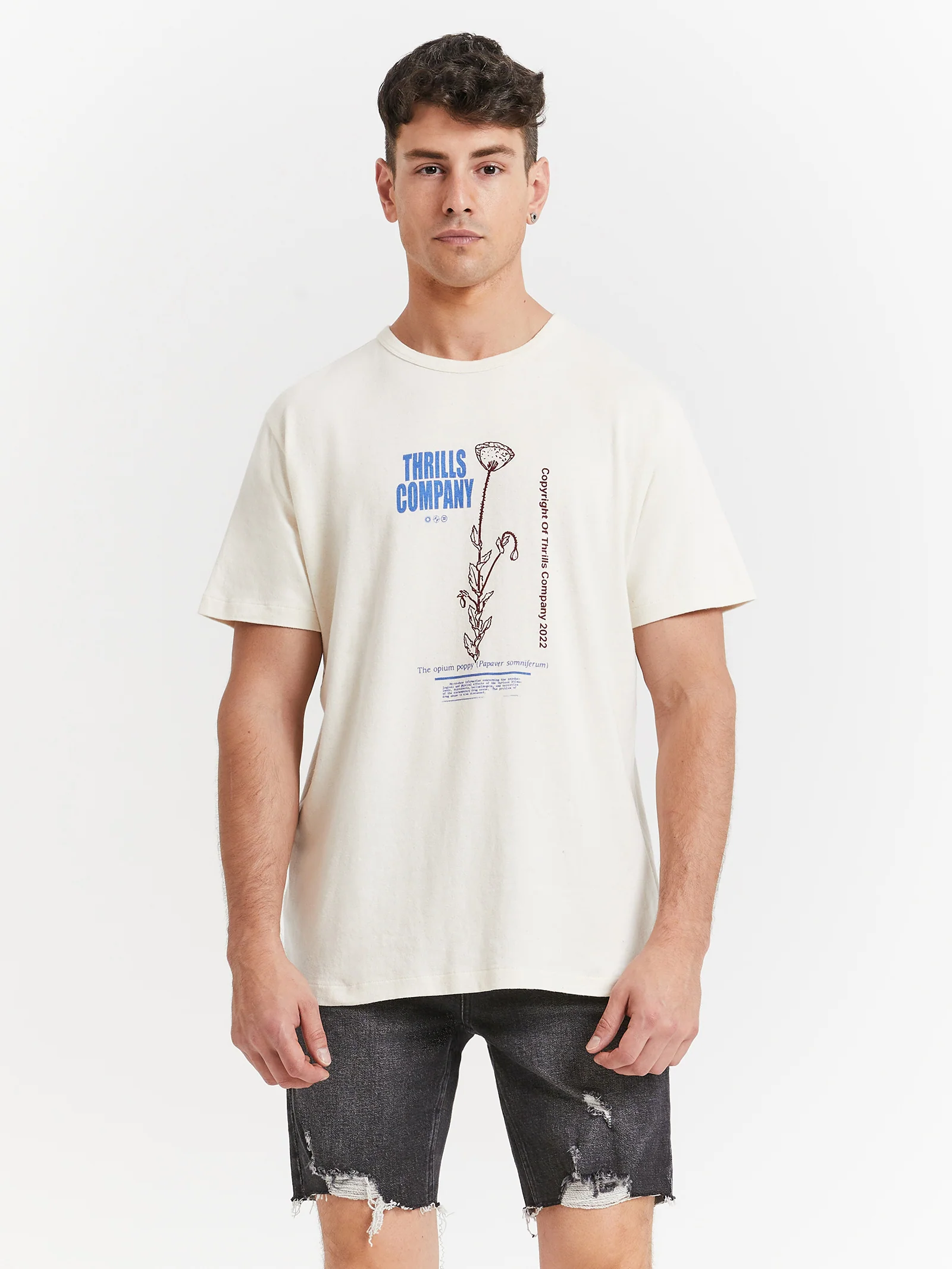 Hemp Natural Effects Merch Fit T-Shirt