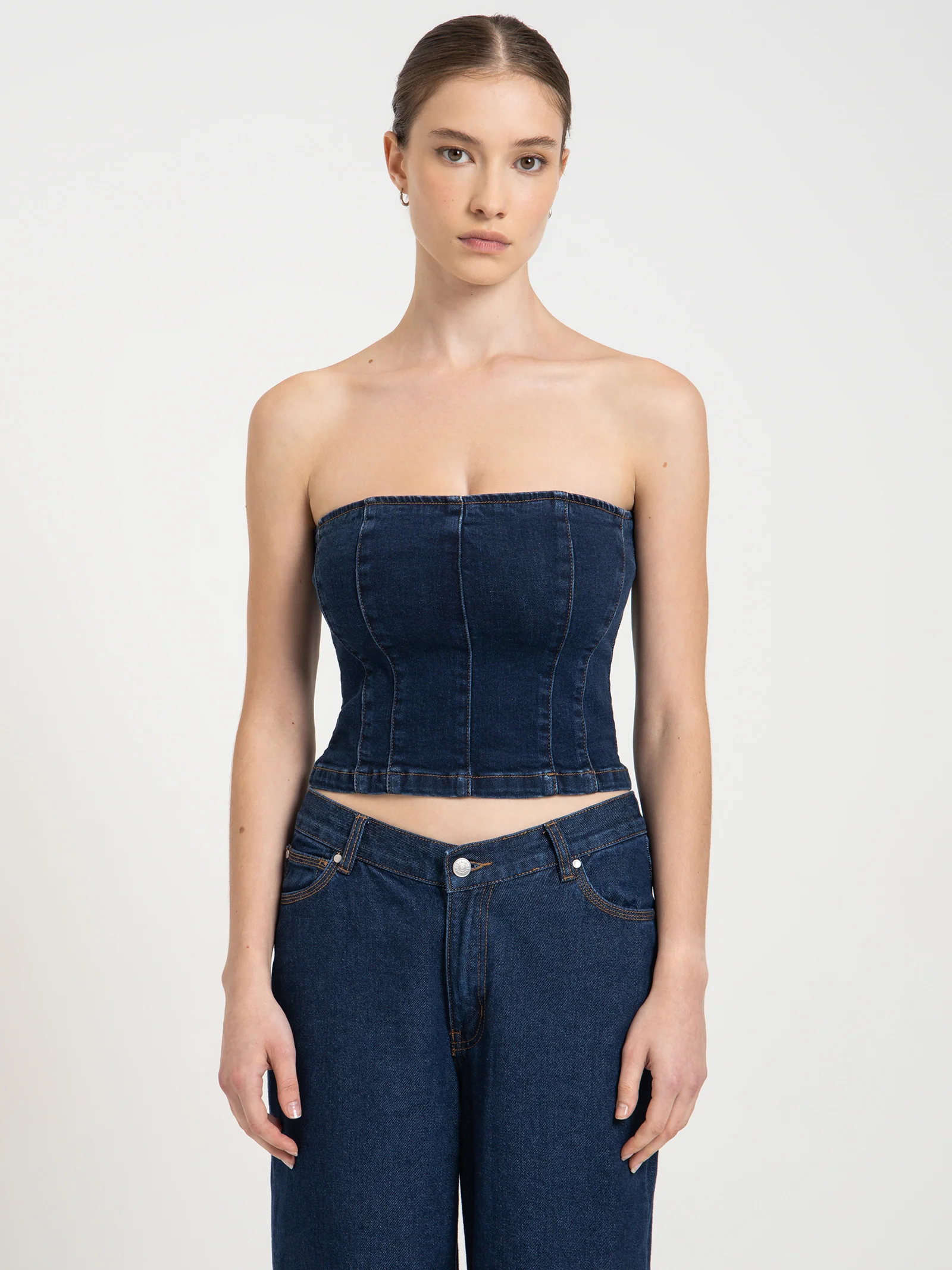 Jen Denim Bodice