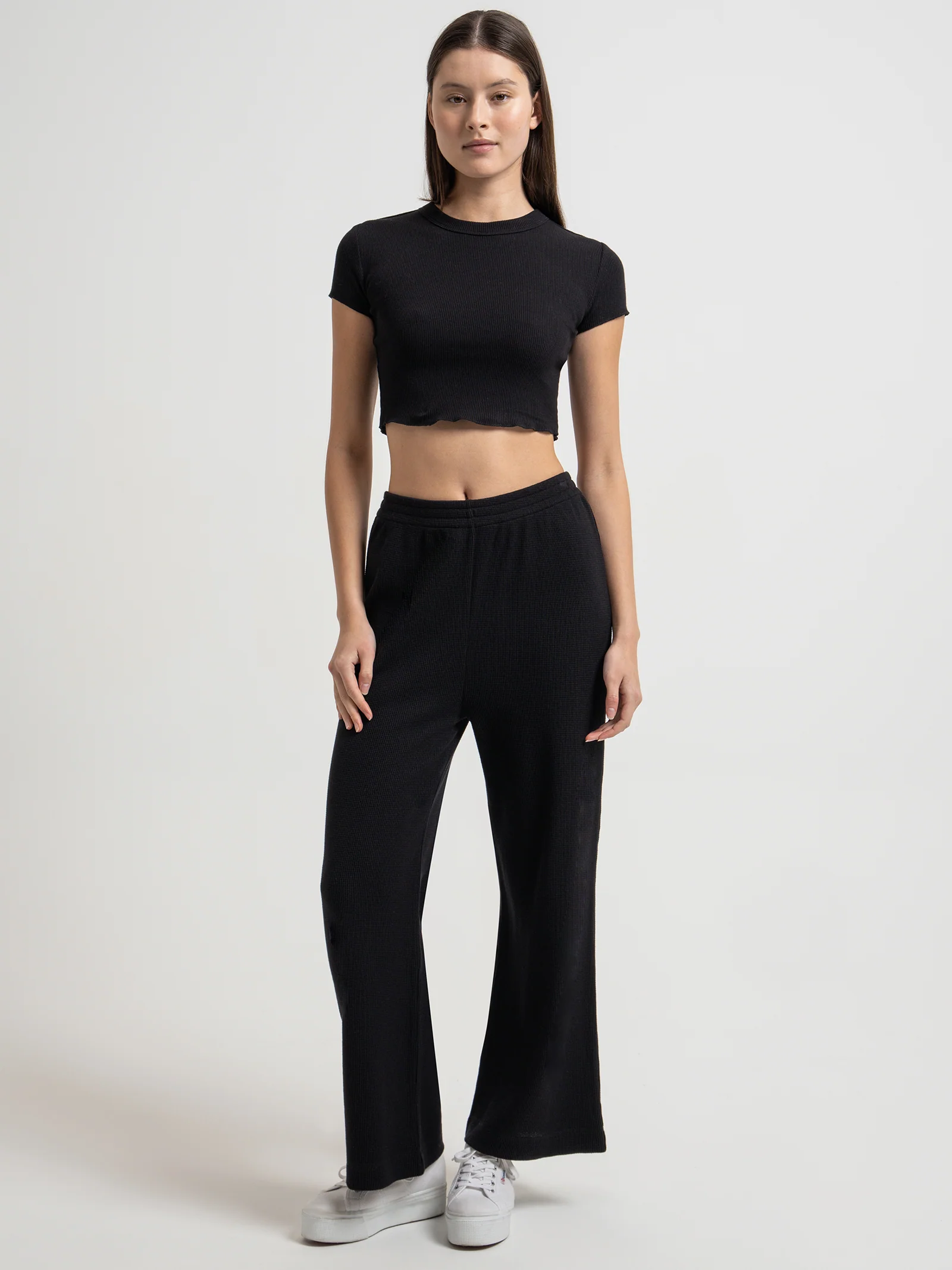 Kin Waffle Culottes - Image 2
